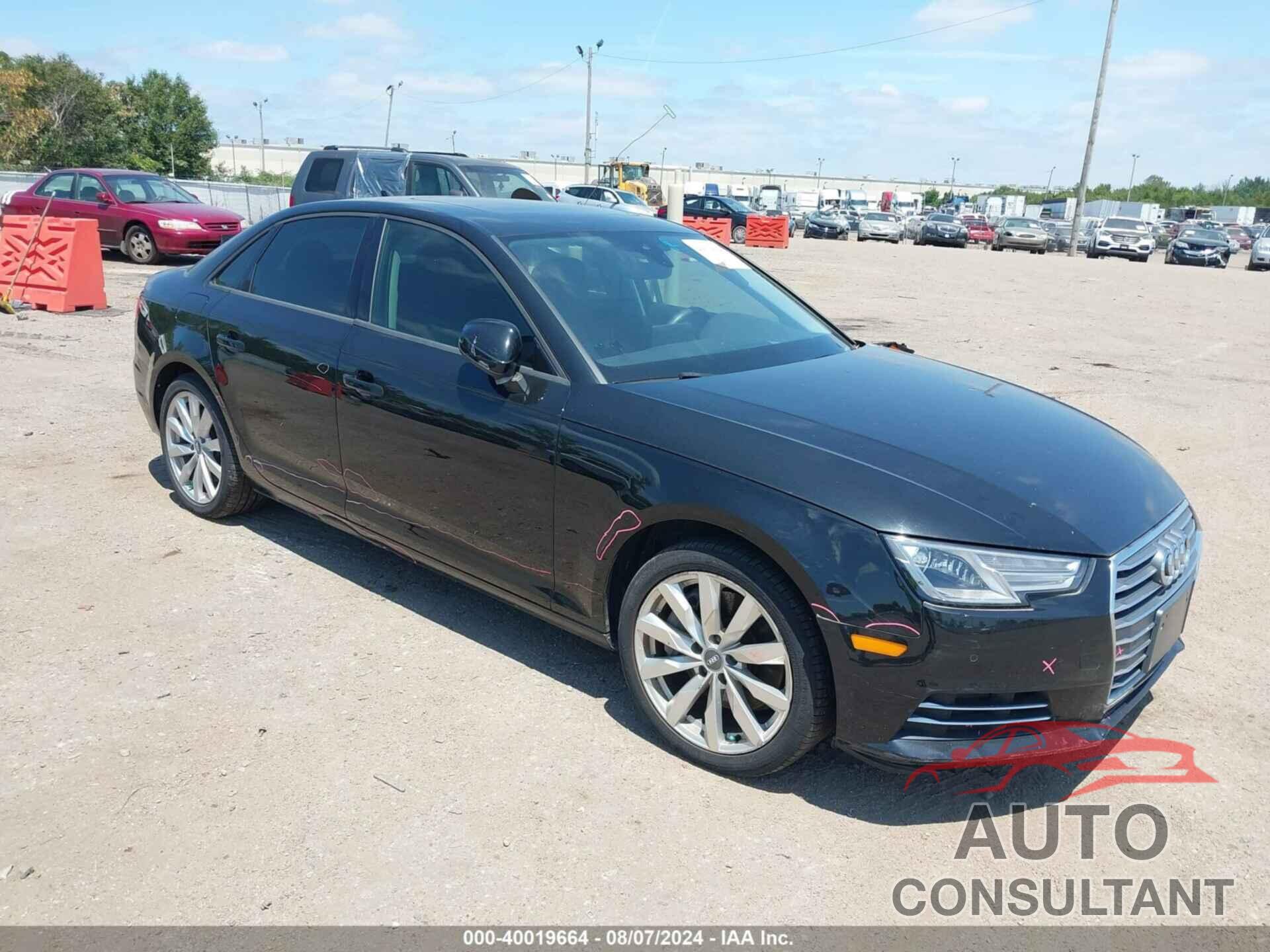 AUDI A4 2017 - WAUGNAF48HN003269