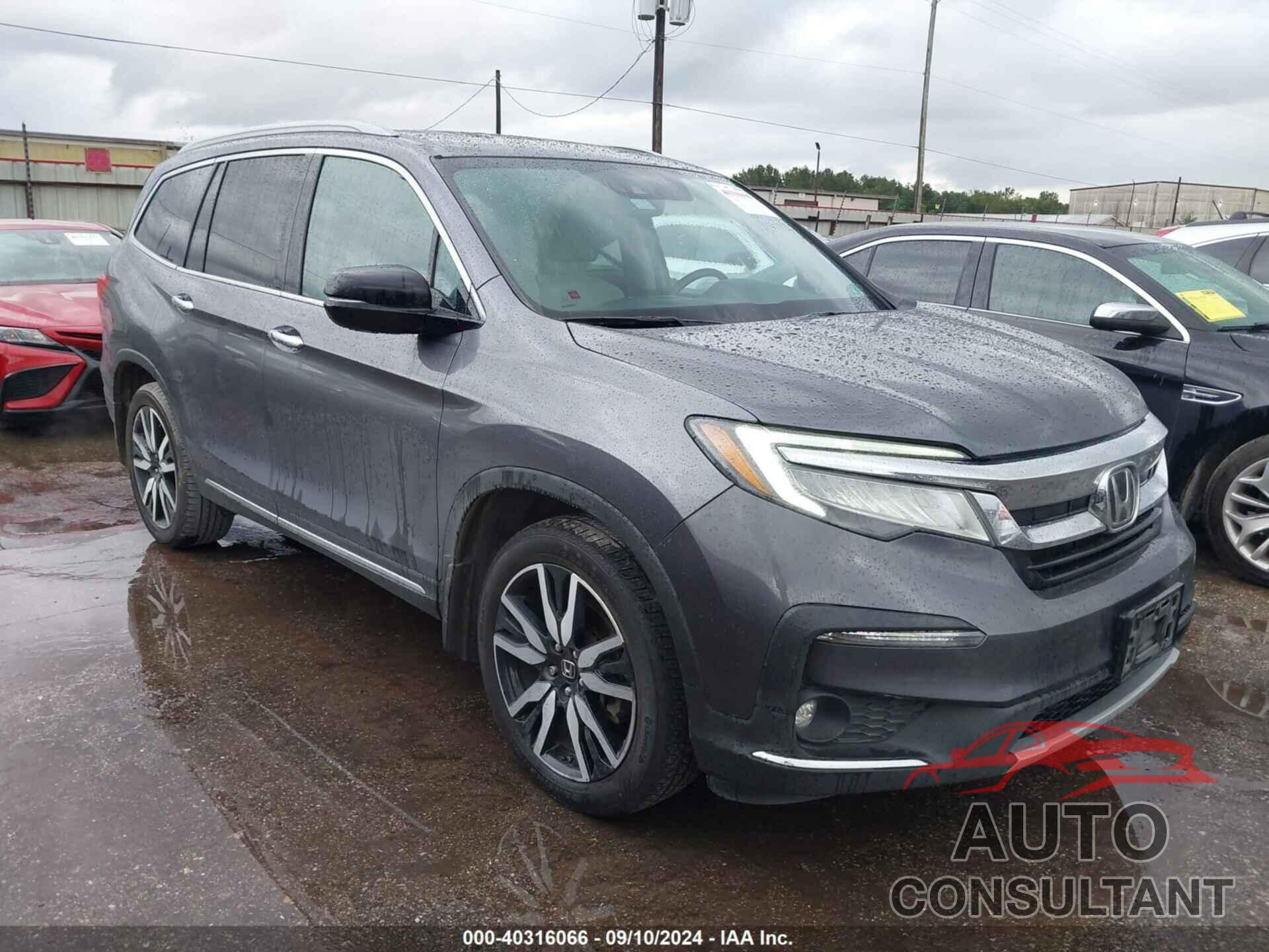 HONDA PILOT 2019 - 5FNYF6H09KB090794