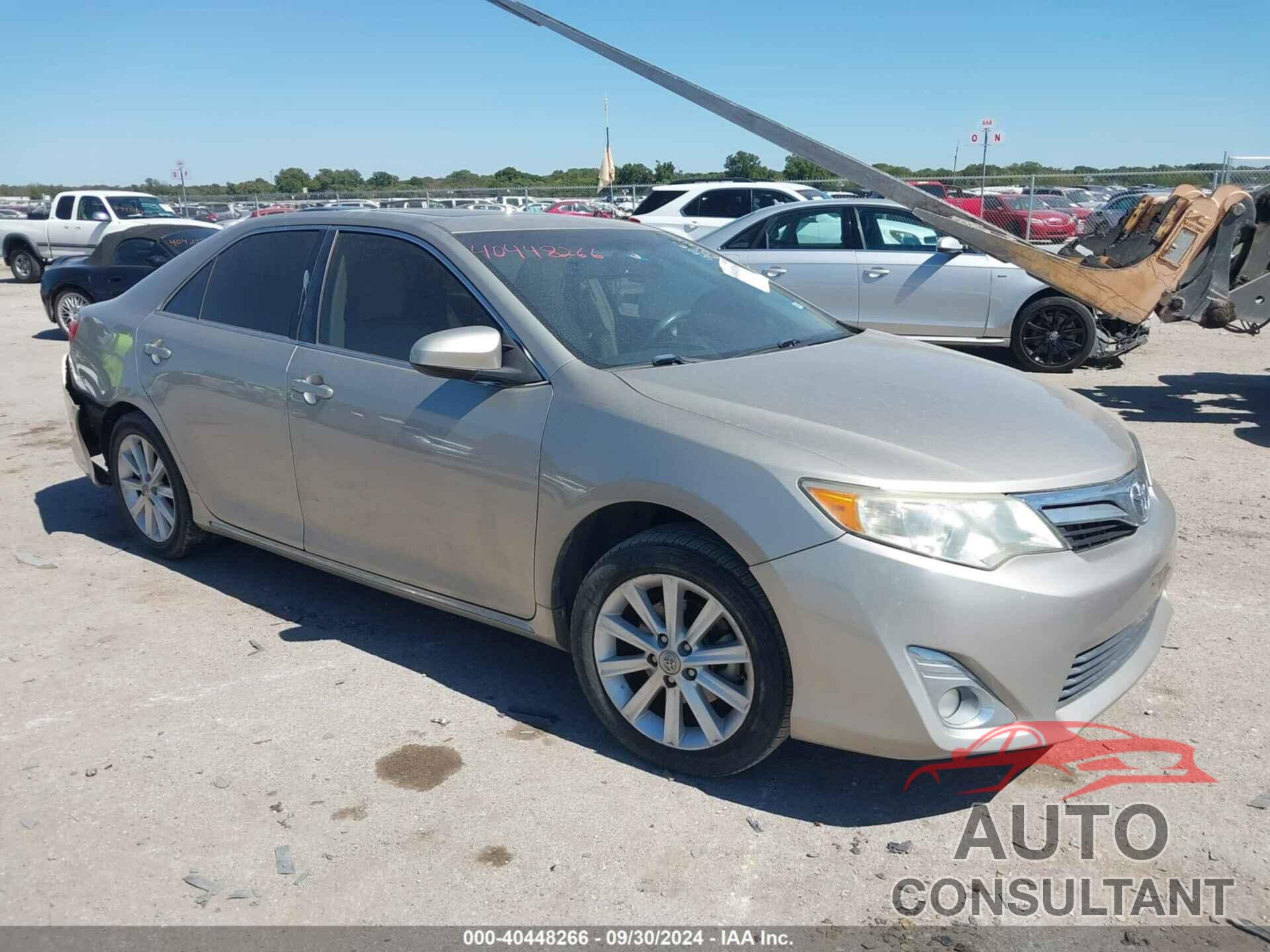 TOYOTA CAMRY 2013 - 4T4BF1FK0DR318979
