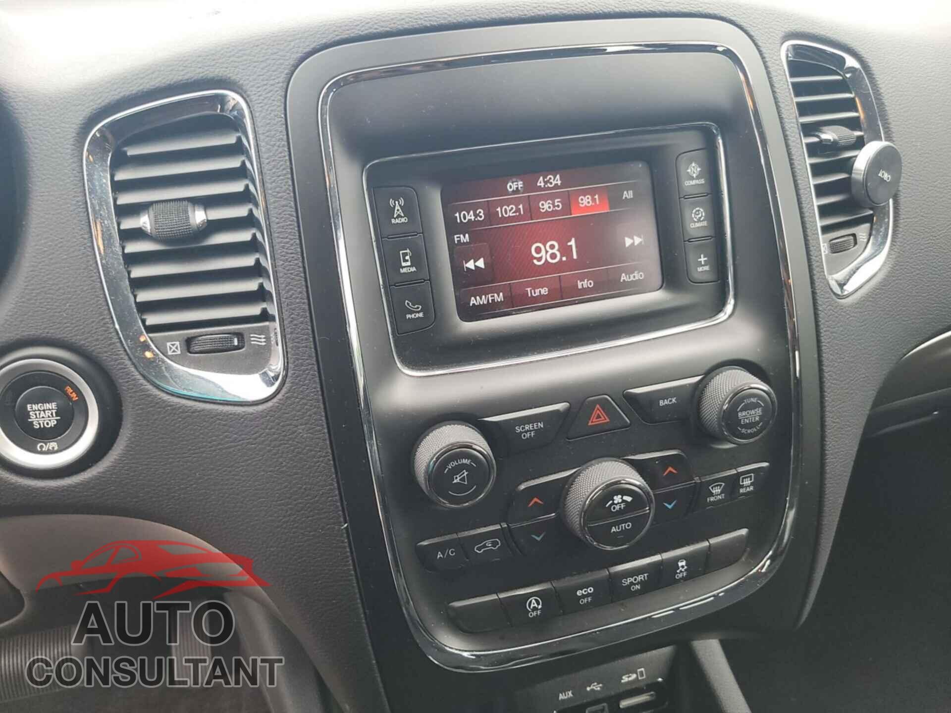 DODGE DURANGO 2017 - 1C4RDHAG5HC869385