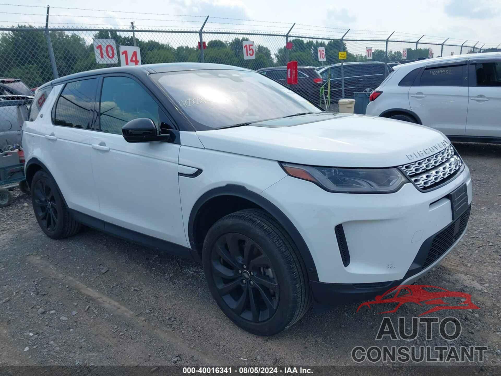 LAND ROVER DISCOVERY SPORT 2021 - SALCP2FXXMH901837