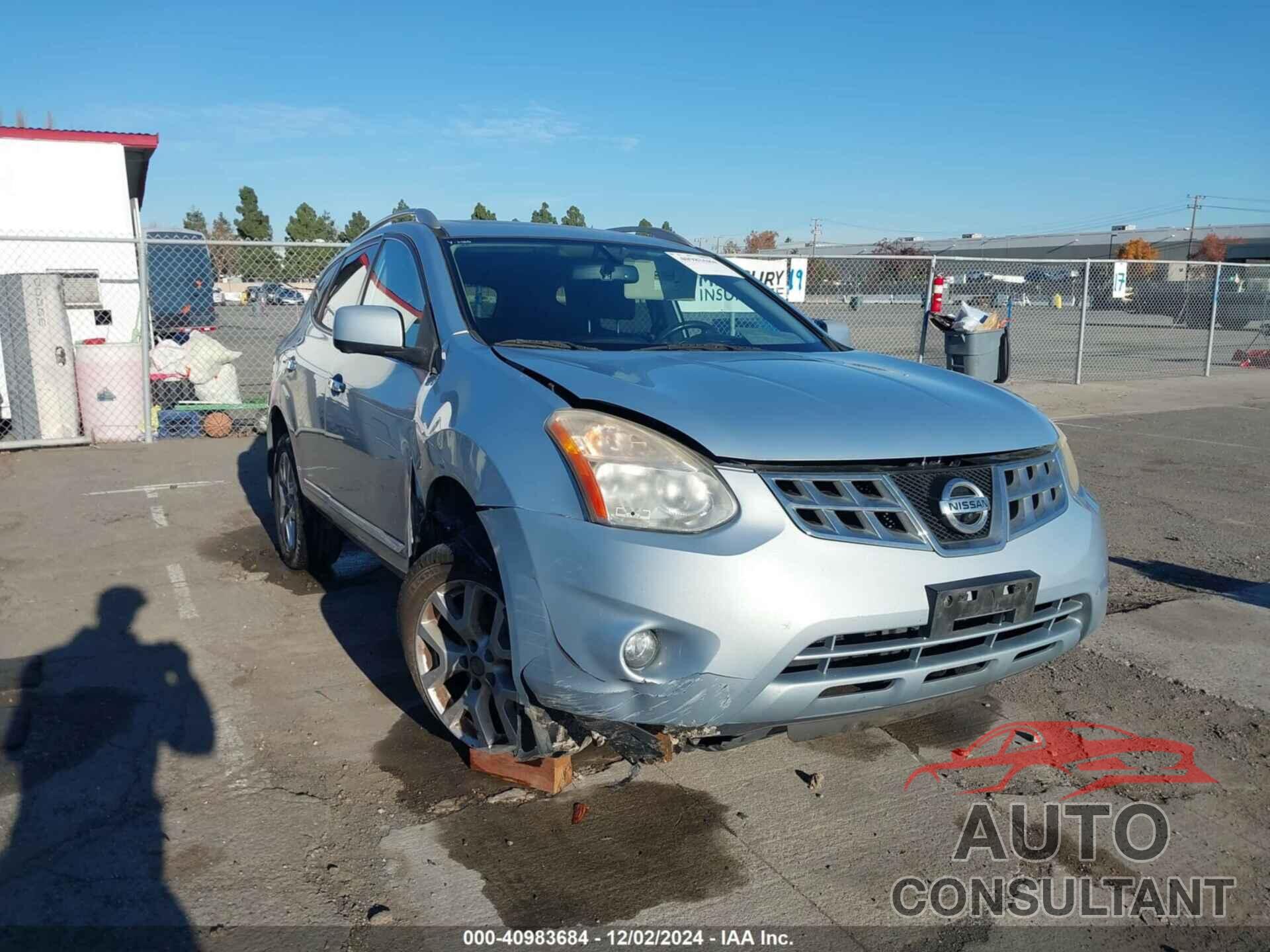 NISSAN ROGUE 2012 - JN8AS5MTXCW267264