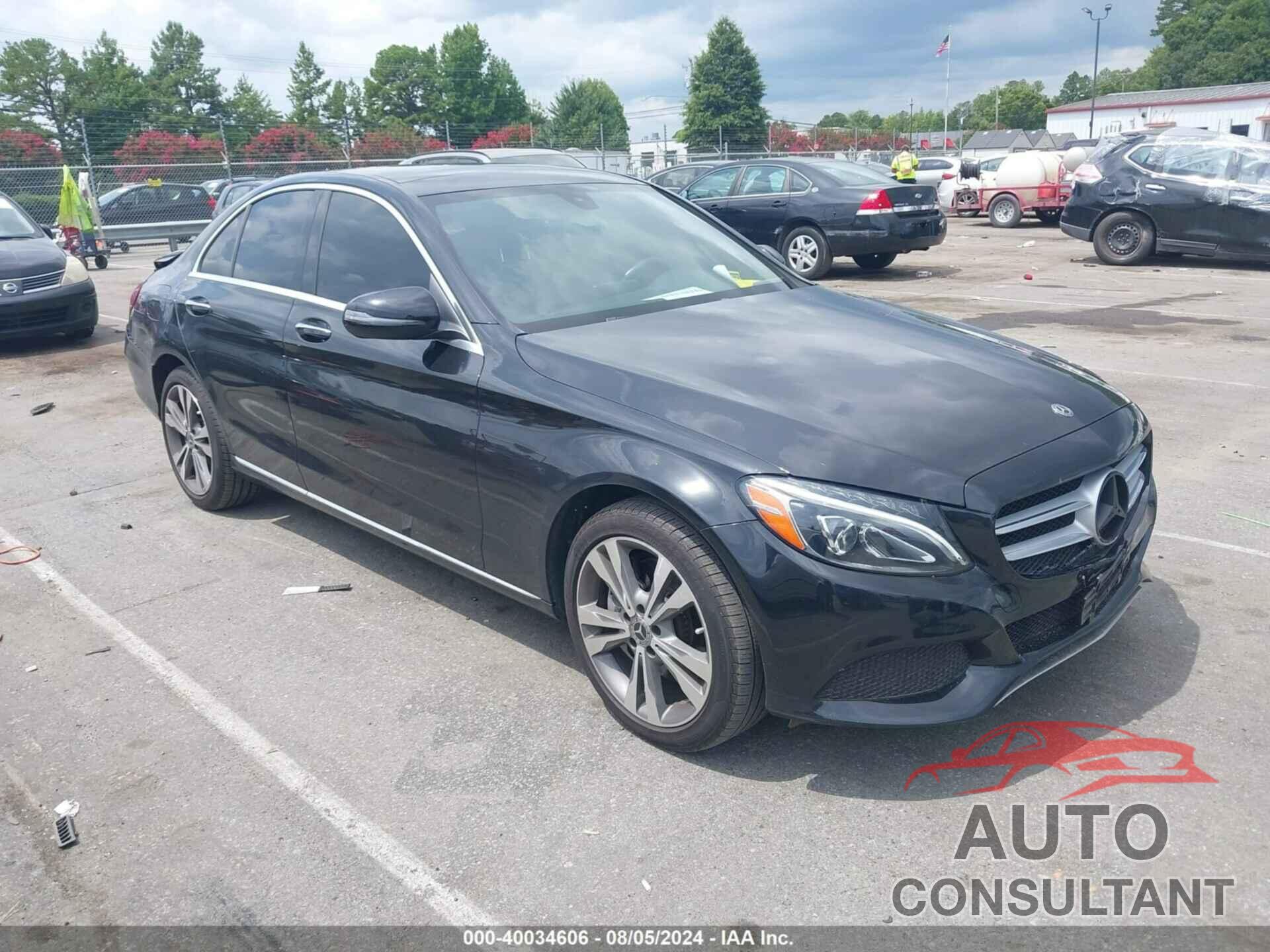 MERCEDES-BENZ C 300 2018 - WDDWF4KB2JR356001