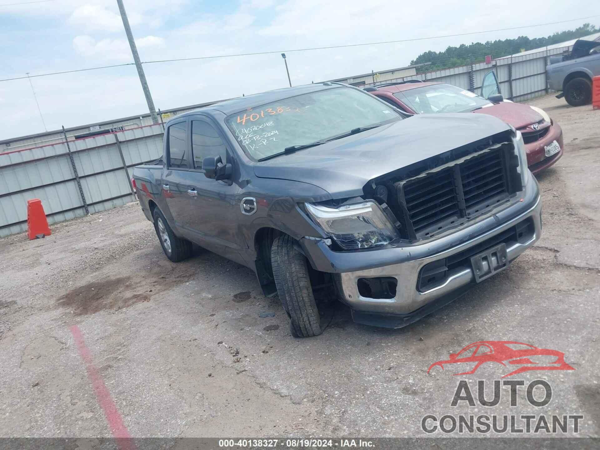 NISSAN TITAN 2017 - 1N6AA1EK6HN524301