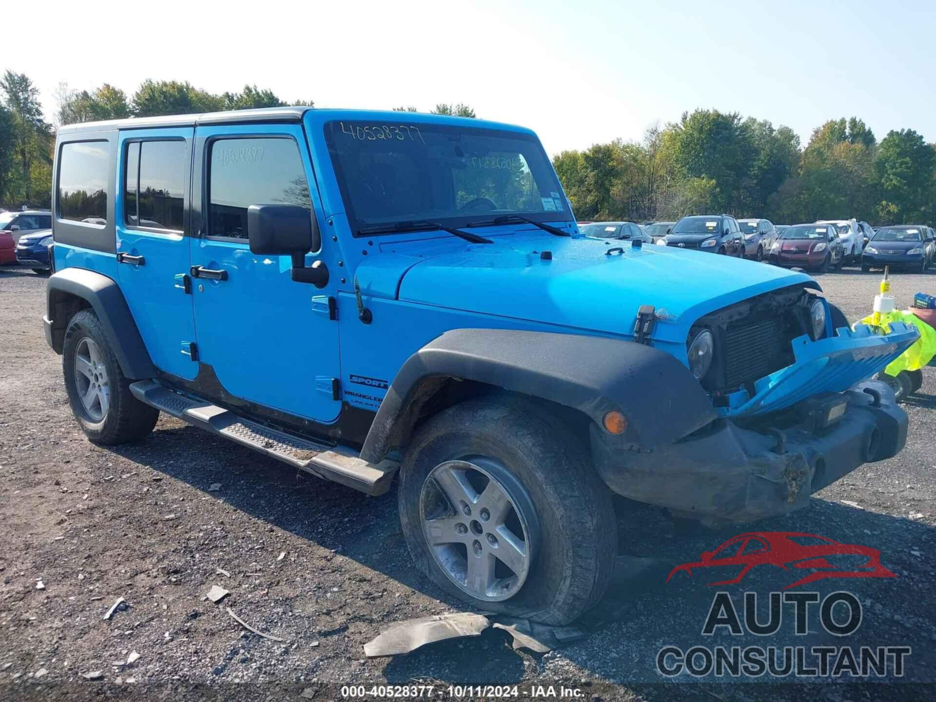 JEEP WRANGLER UNLIMITED 2018 - 1C4BJWDG0JL890953