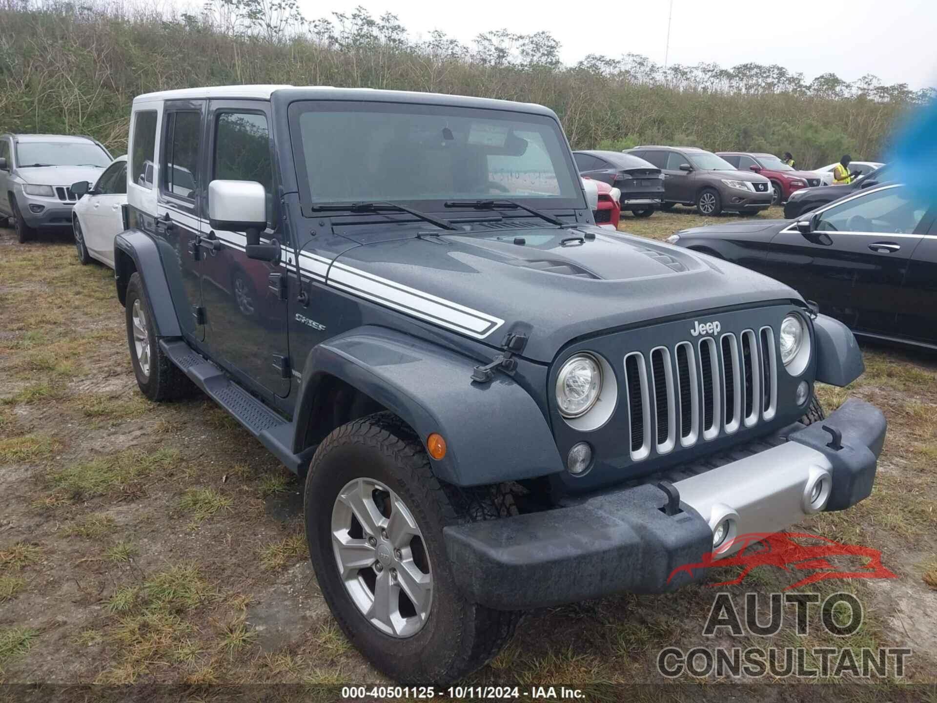 JEEP WRANGLER UNLIMITED 2017 - 1C4BJWEG3HL684485
