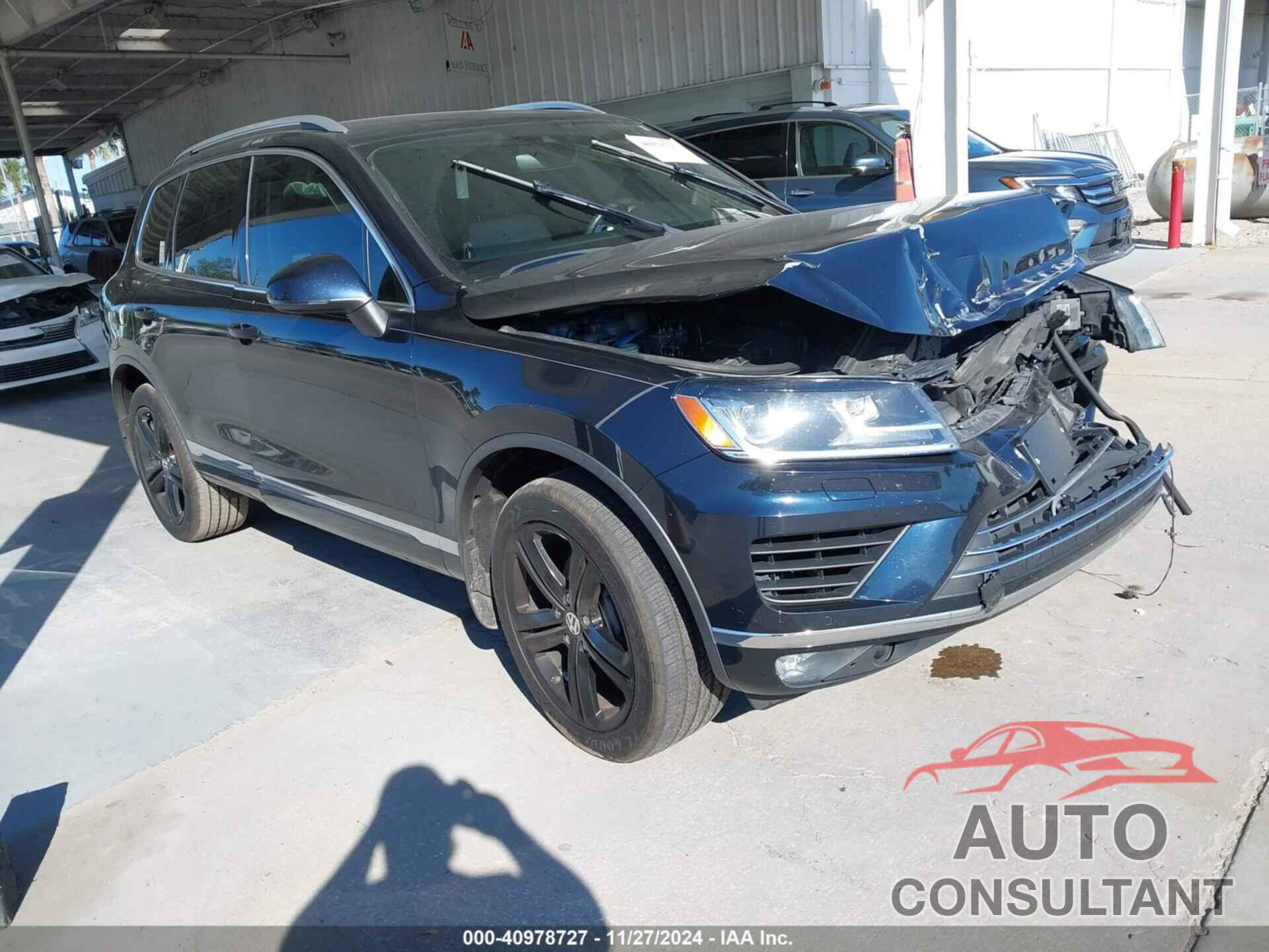 VOLKSWAGEN TOUAREG 2017 - WVGRF7BP6HD001355