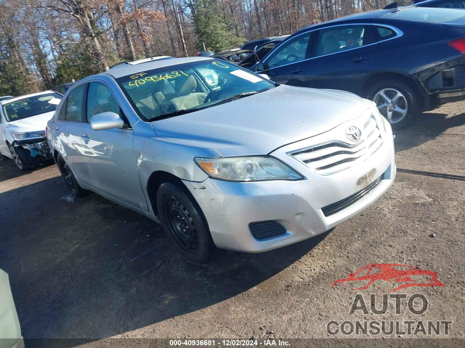 TOYOTA CAMRY 2011 - 4T1BF3EK1BU681604