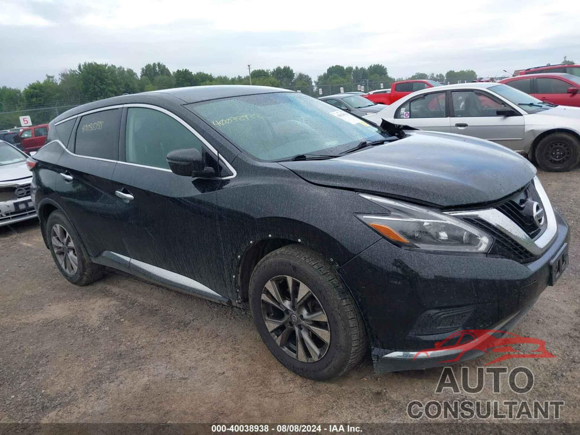 NISSAN MURANO 2018 - 5N1AZ2MH0JN153886