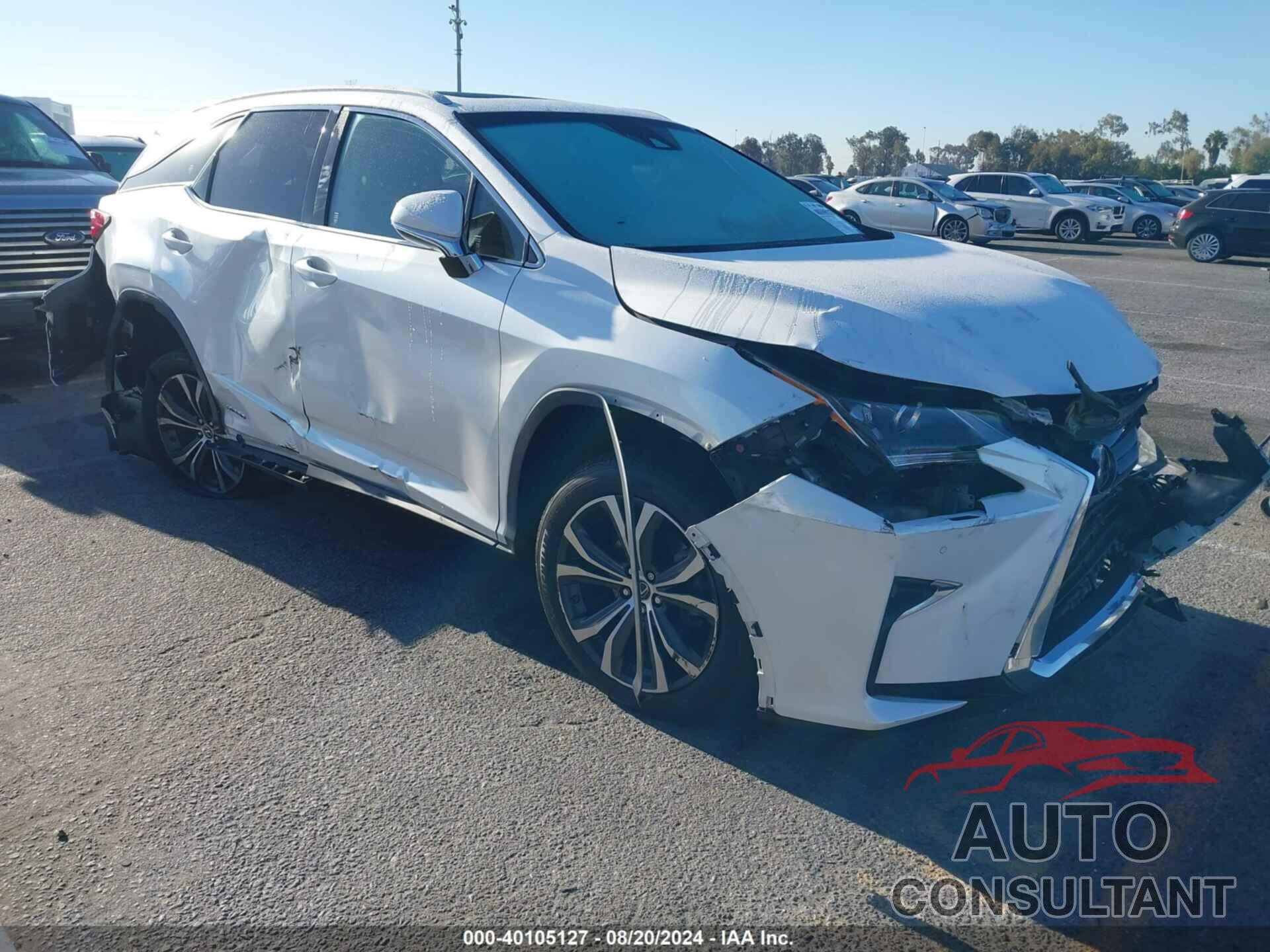 LEXUS RX 450HL 2018 - JTJDGKCA6J2004862