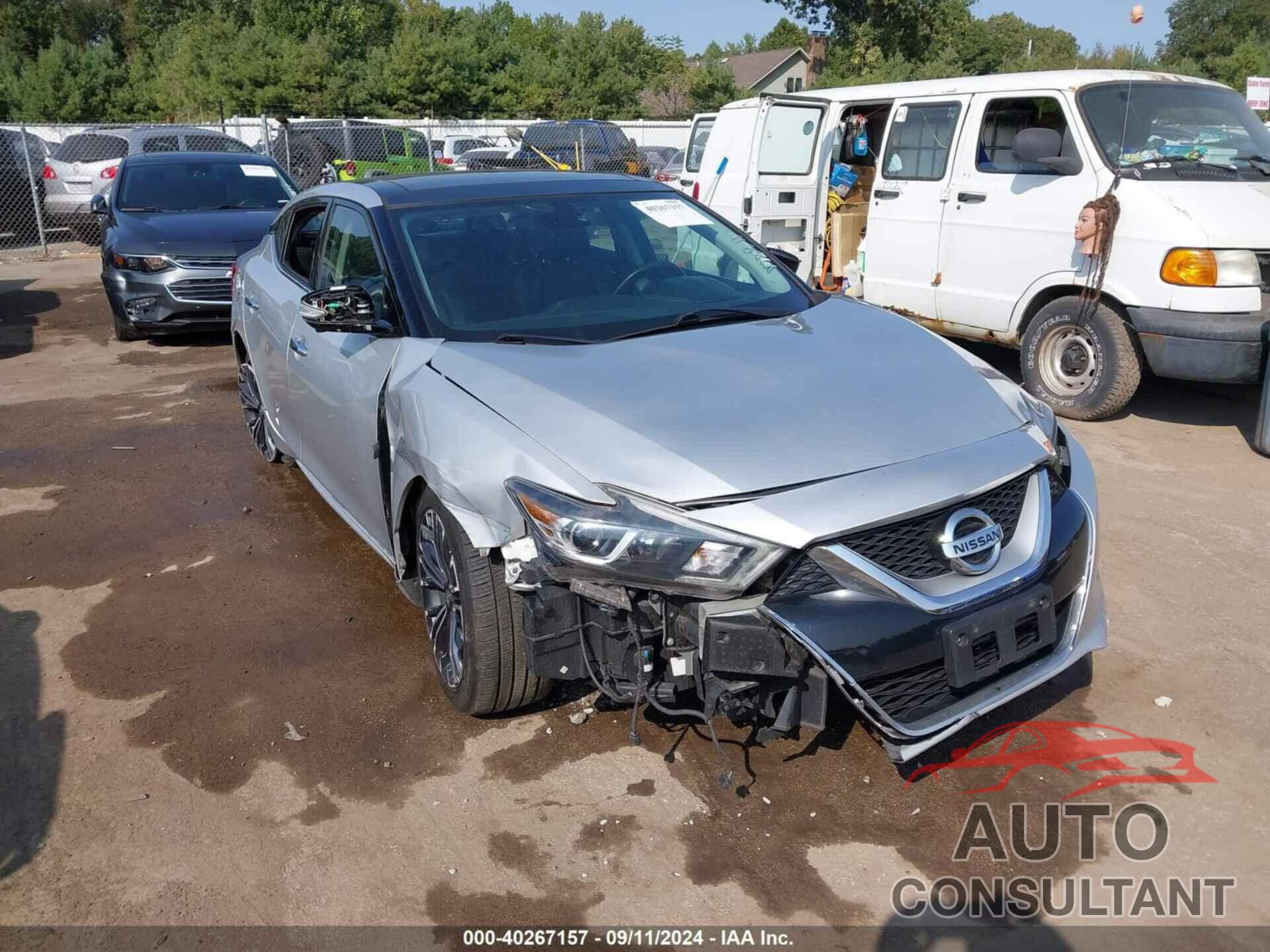 NISSAN MAXIMA 2017 - 1N4AA6AP2HC401968