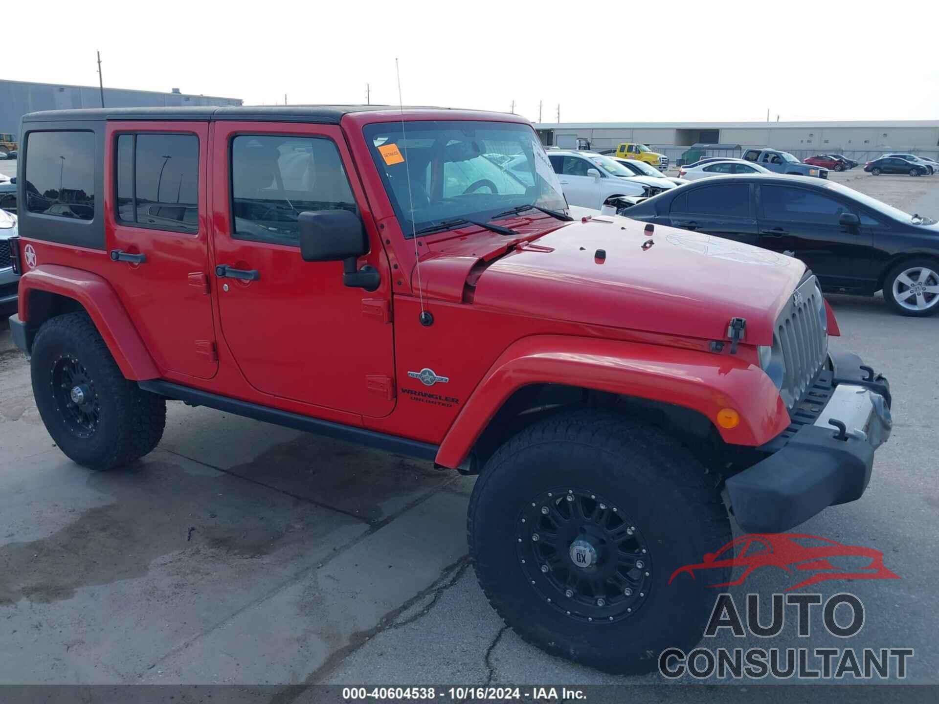 JEEP WRANGLER UNLIMITED 2014 - 1C4BJWDG3EL199535