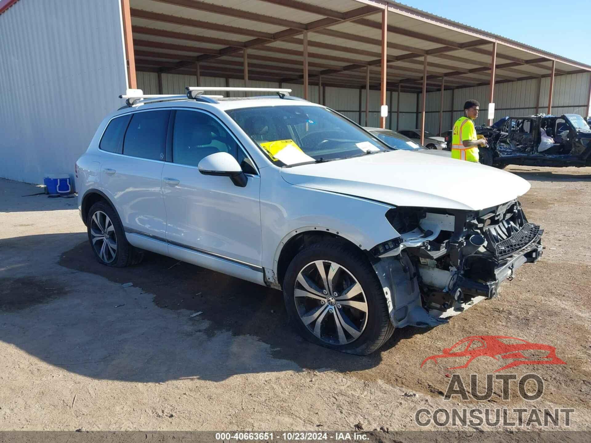 VOLKSWAGEN TOUAREG 2017 - WVGRF7BP8HD003771