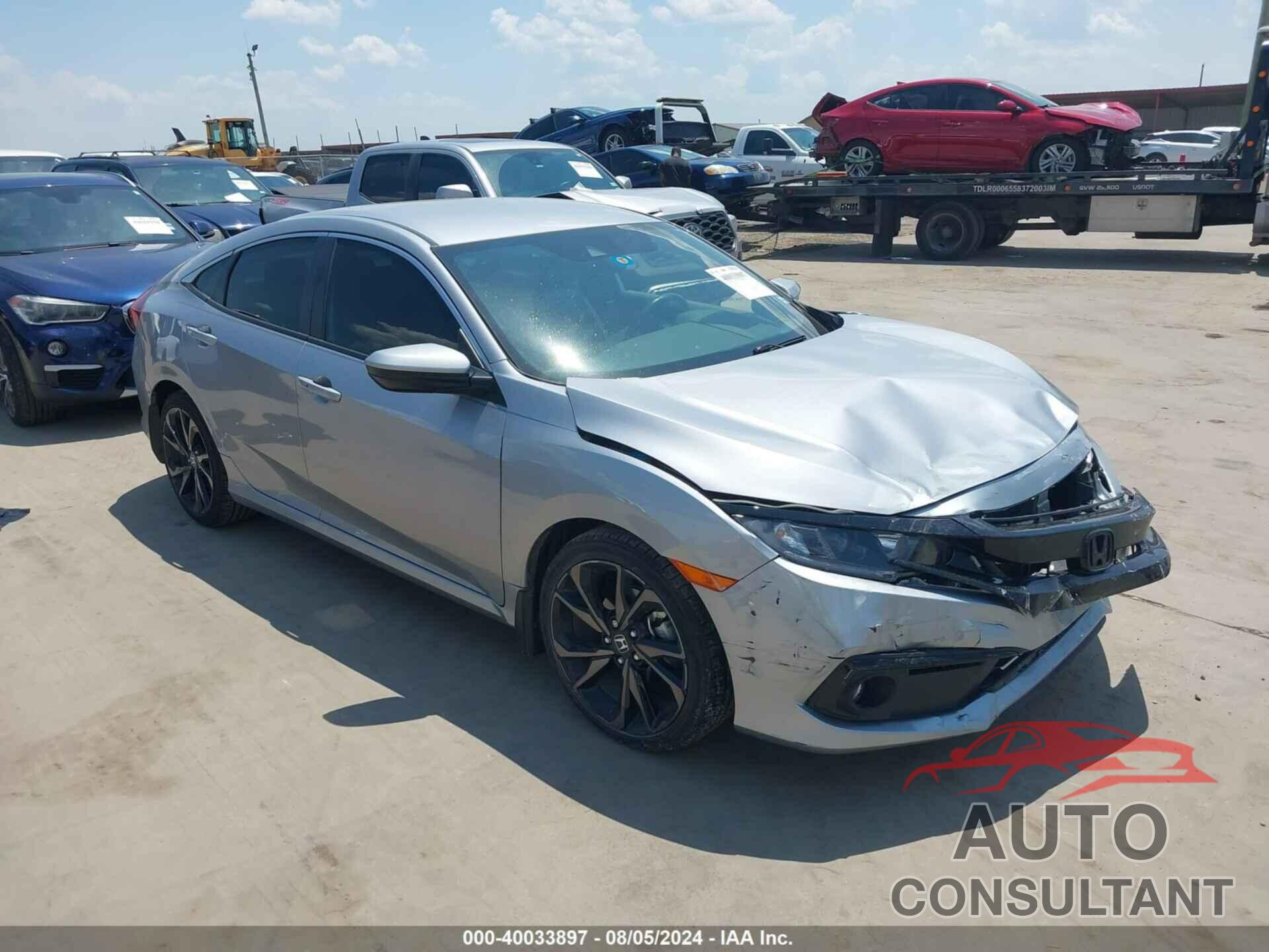 HONDA CIVIC 2019 - 19XFC2F81KE013280