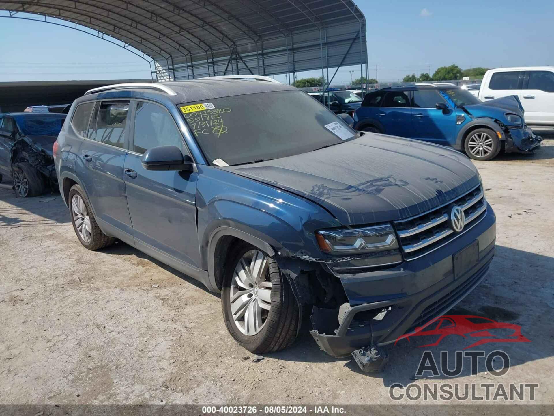 VOLKSWAGEN ATLAS 2019 - 1V2WR2CA6KC551713