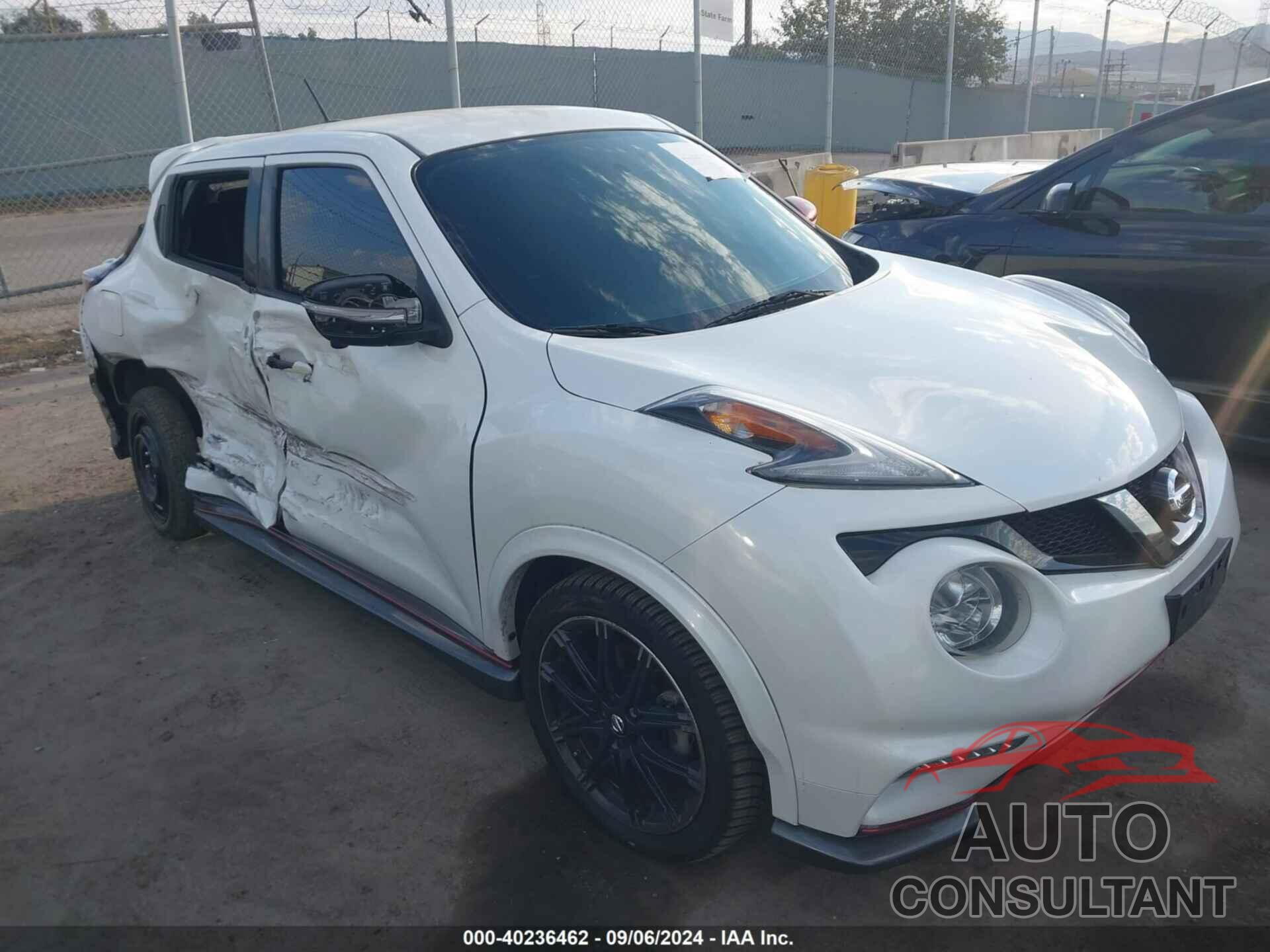 NISSAN JUKE 2016 - JN8AF5MR3GT606754