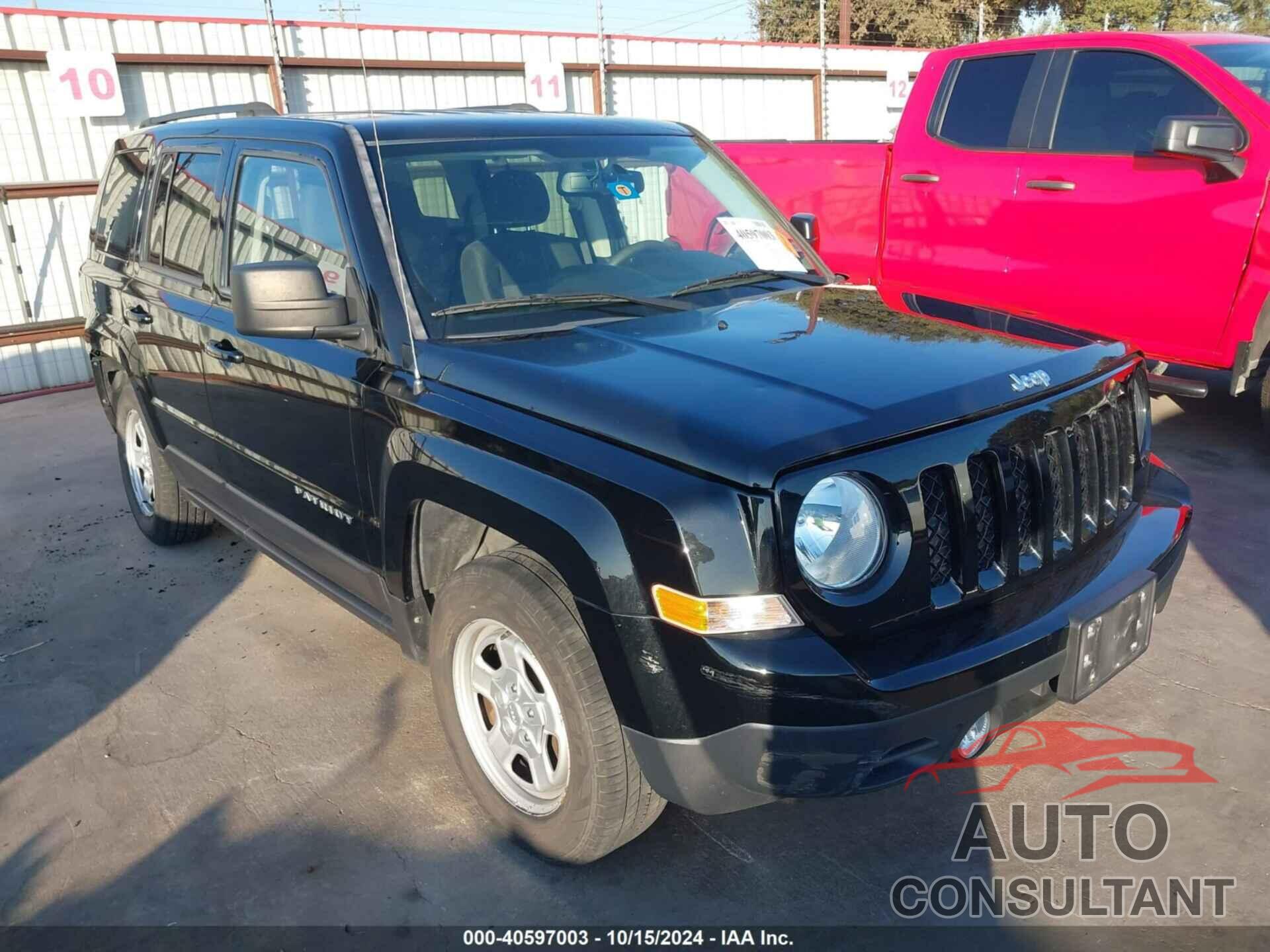 JEEP PATRIOT 2016 - 1C4NJPBAXGD762031