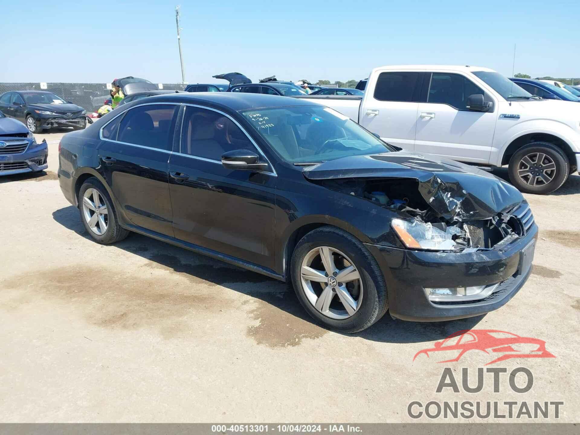 VOLKSWAGEN PASSAT 2015 - 1VWAS7A36FC089366