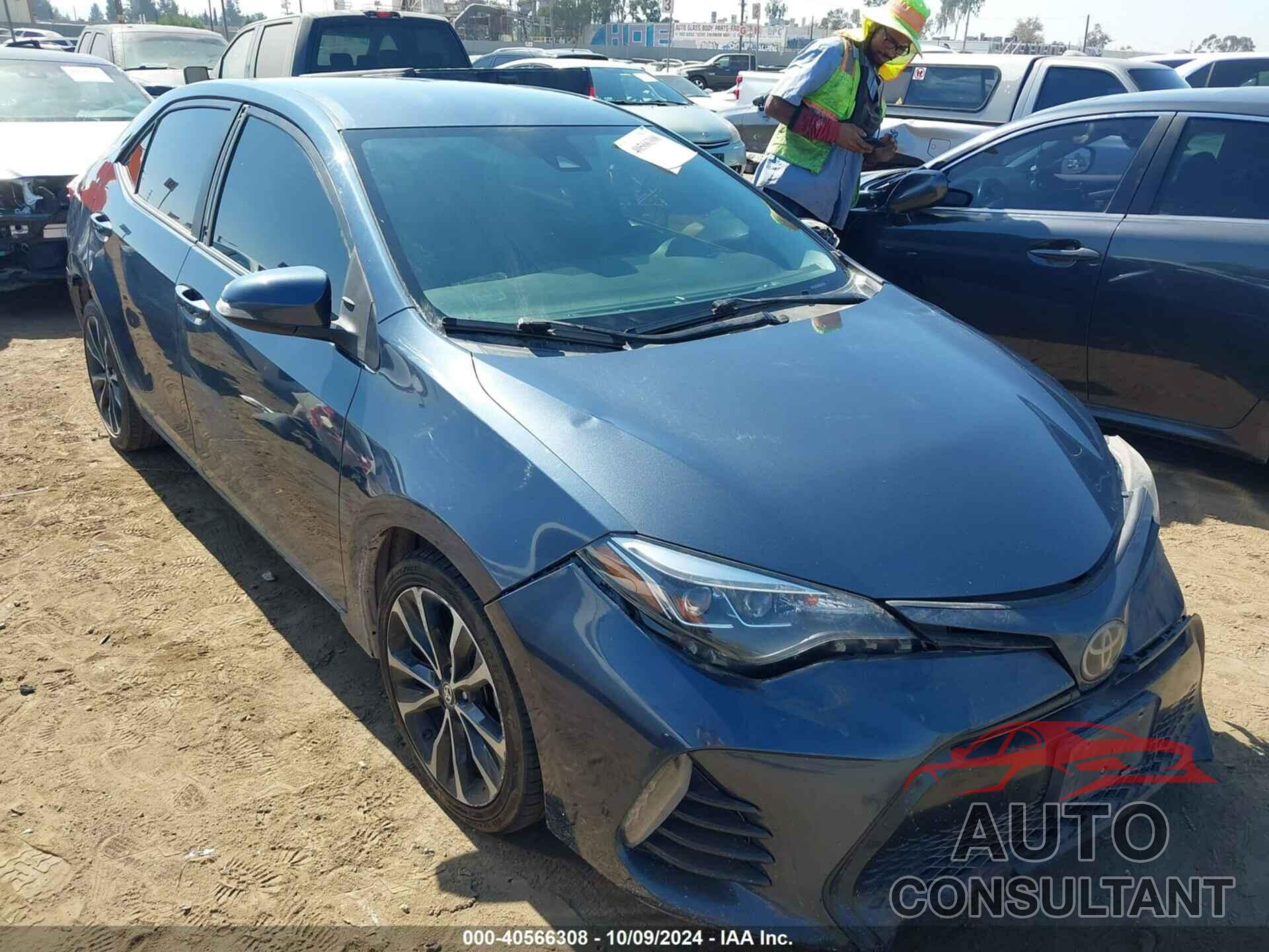TOYOTA COROLLA 2018 - 2T1BURHEXJC098978