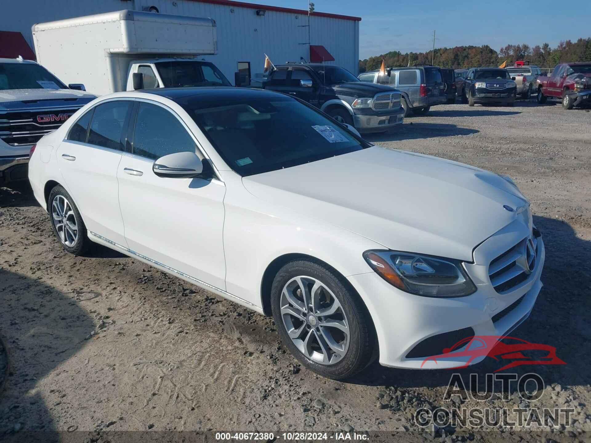MERCEDES-BENZ C 300 2017 - WDDWF4JB1HR257469