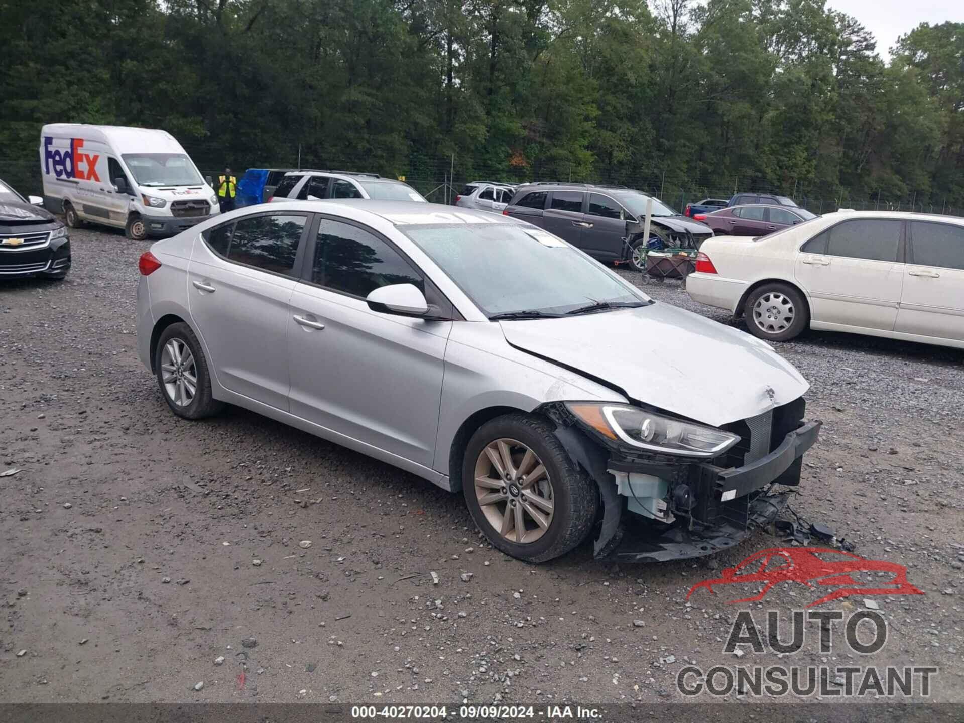 HYUNDAI ELANTRA 2017 - 5NPD84LF6HH128212