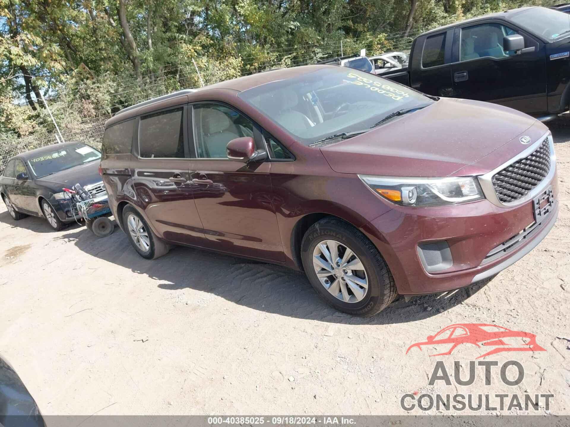 KIA SEDONA 2016 - KNDMB5C11G6090635