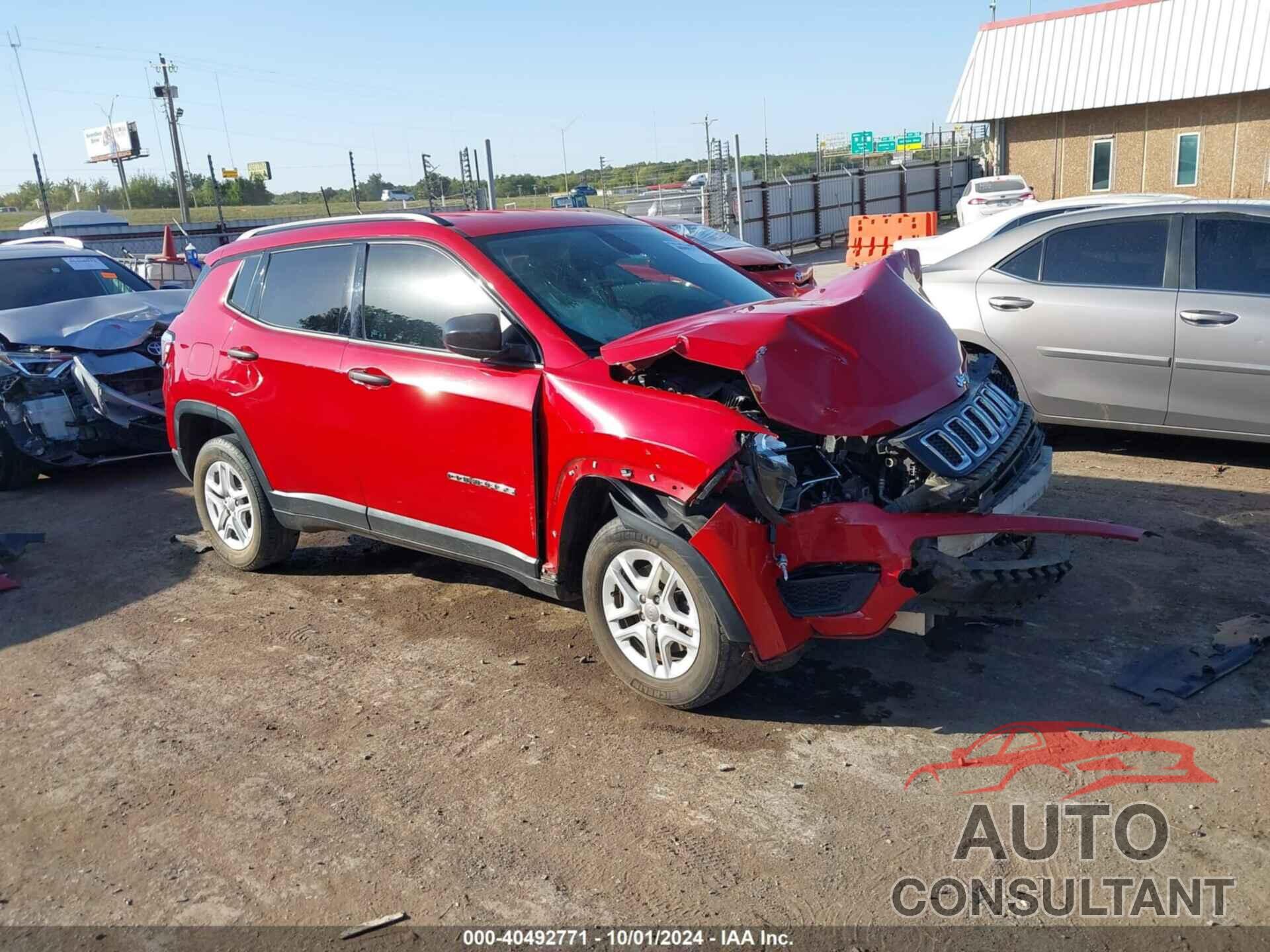 JEEP NEW COMPASS 2017 - 3C4NJDAB7HT659671