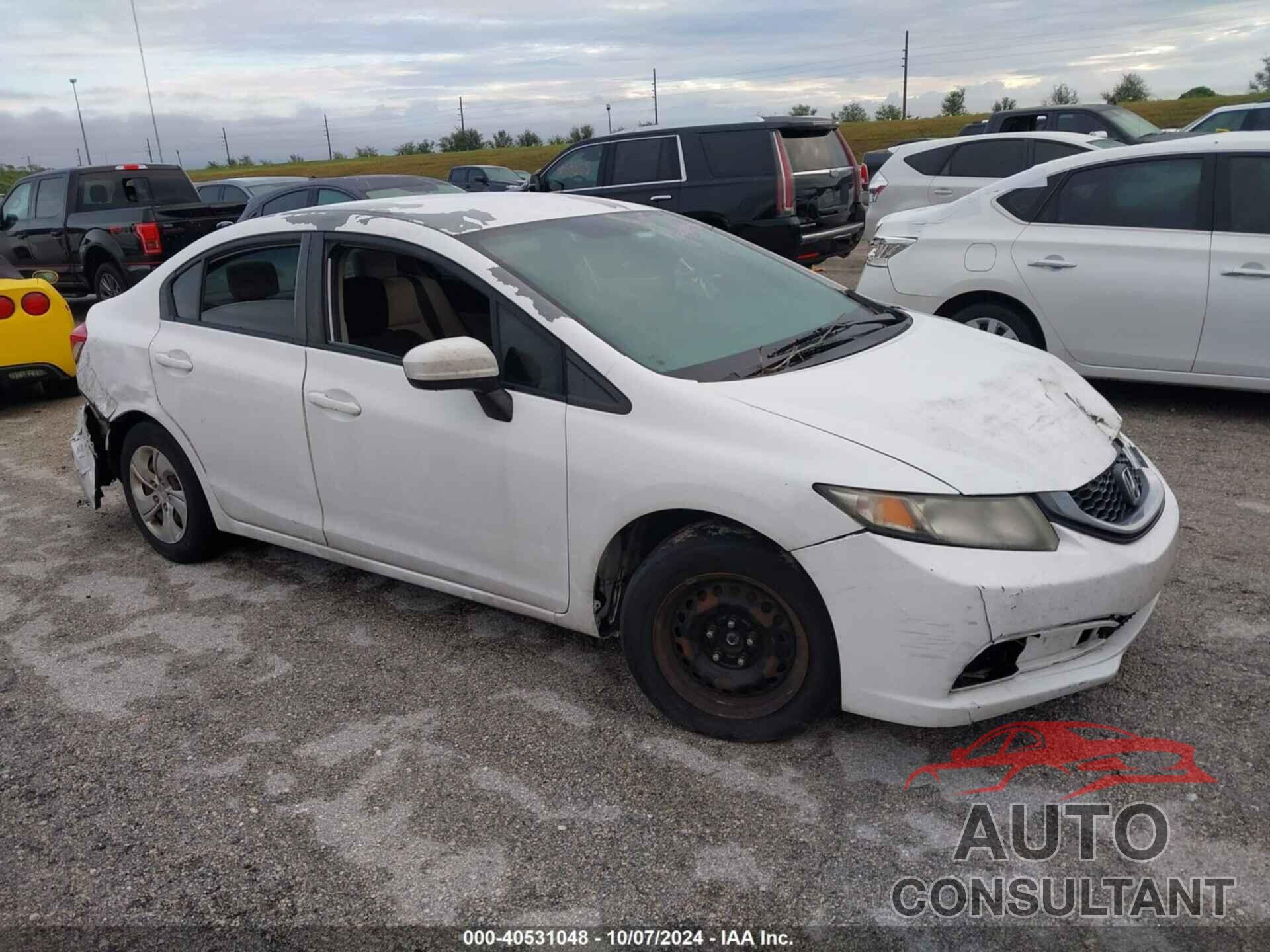 HONDA CIVIC 2014 - 19XFB2F53EE025976