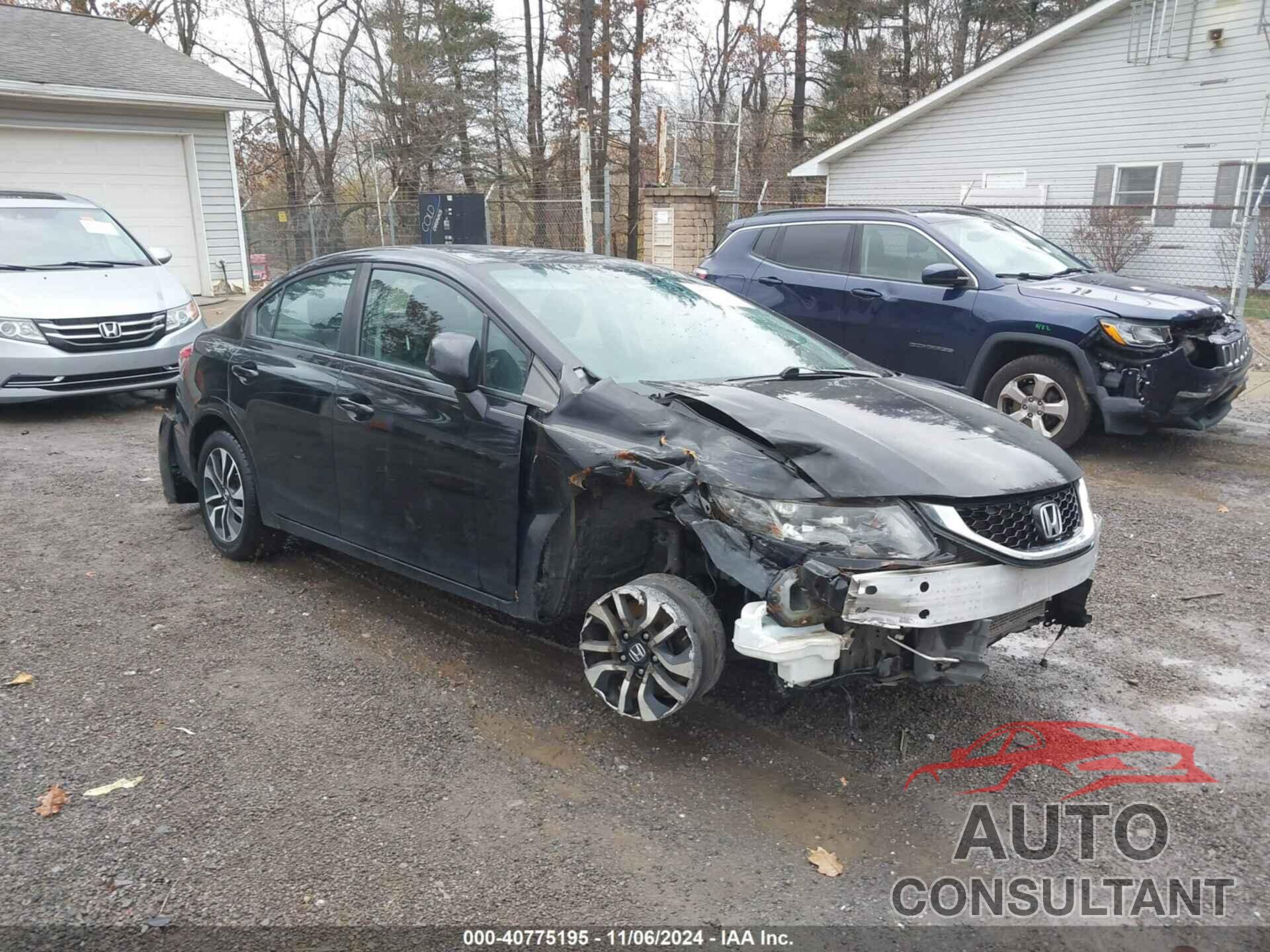 HONDA CIVIC 2013 - 19XFB2F91DE005694