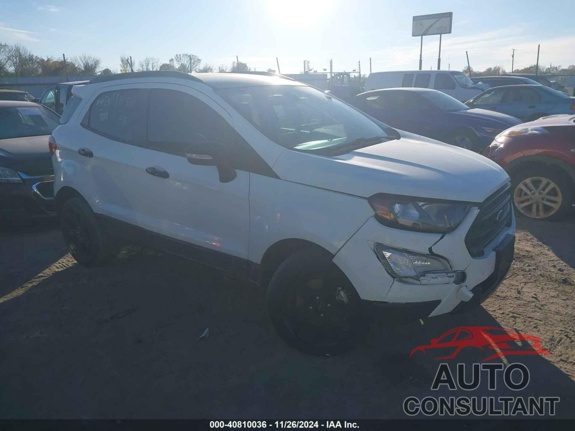 FORD ECOSPORT 2021 - MAJ6S3JL2MC452802