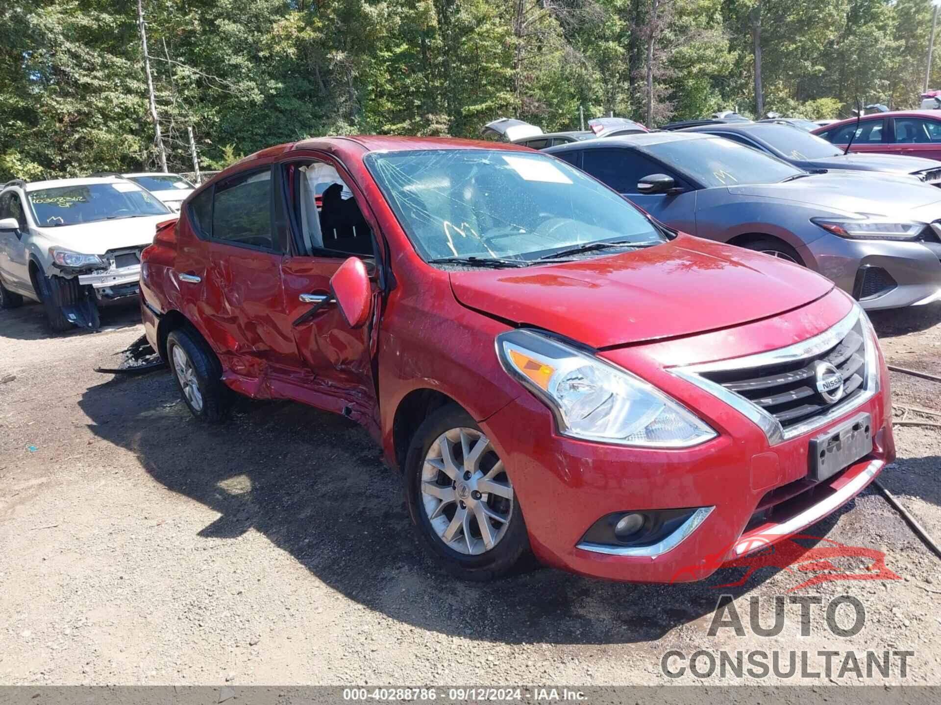 NISSAN VERSA 2018 - 3N1CN7AP7JL845275