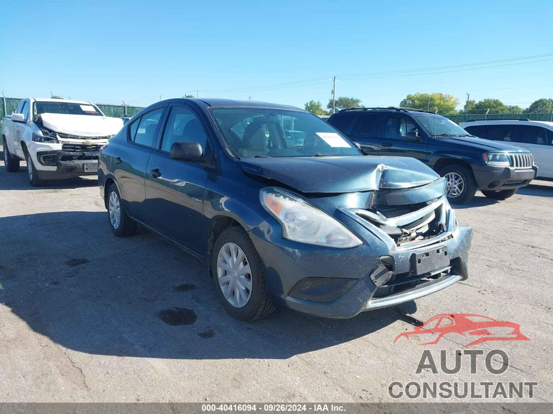 NISSAN VERSA 2015 - 3N1CN7AP6FL880977