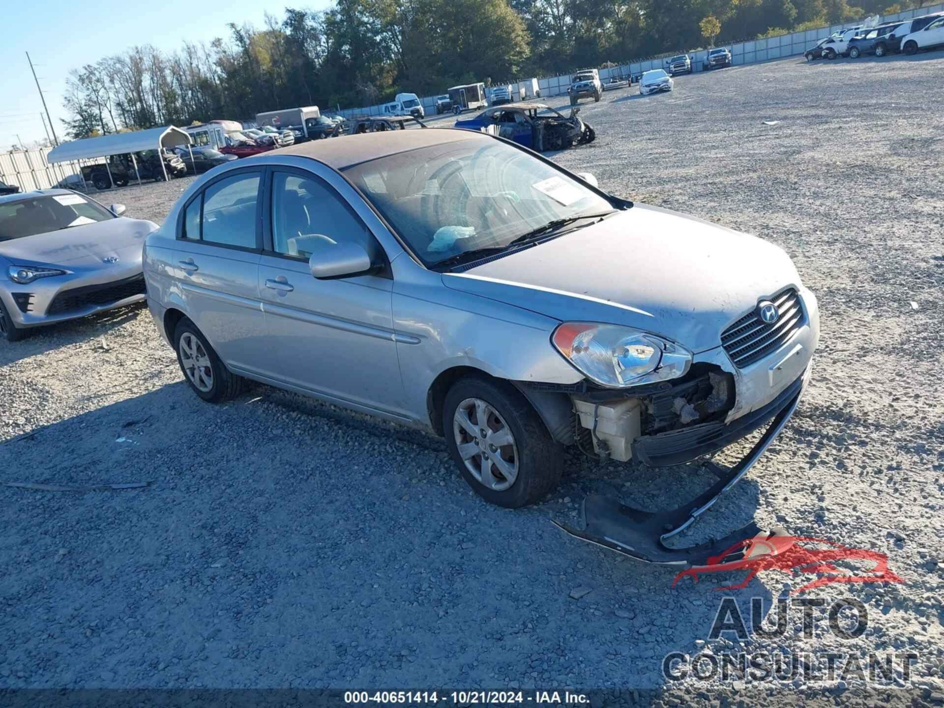 HYUNDAI ACCENT 2011 - KMHCN4AC6BU610779