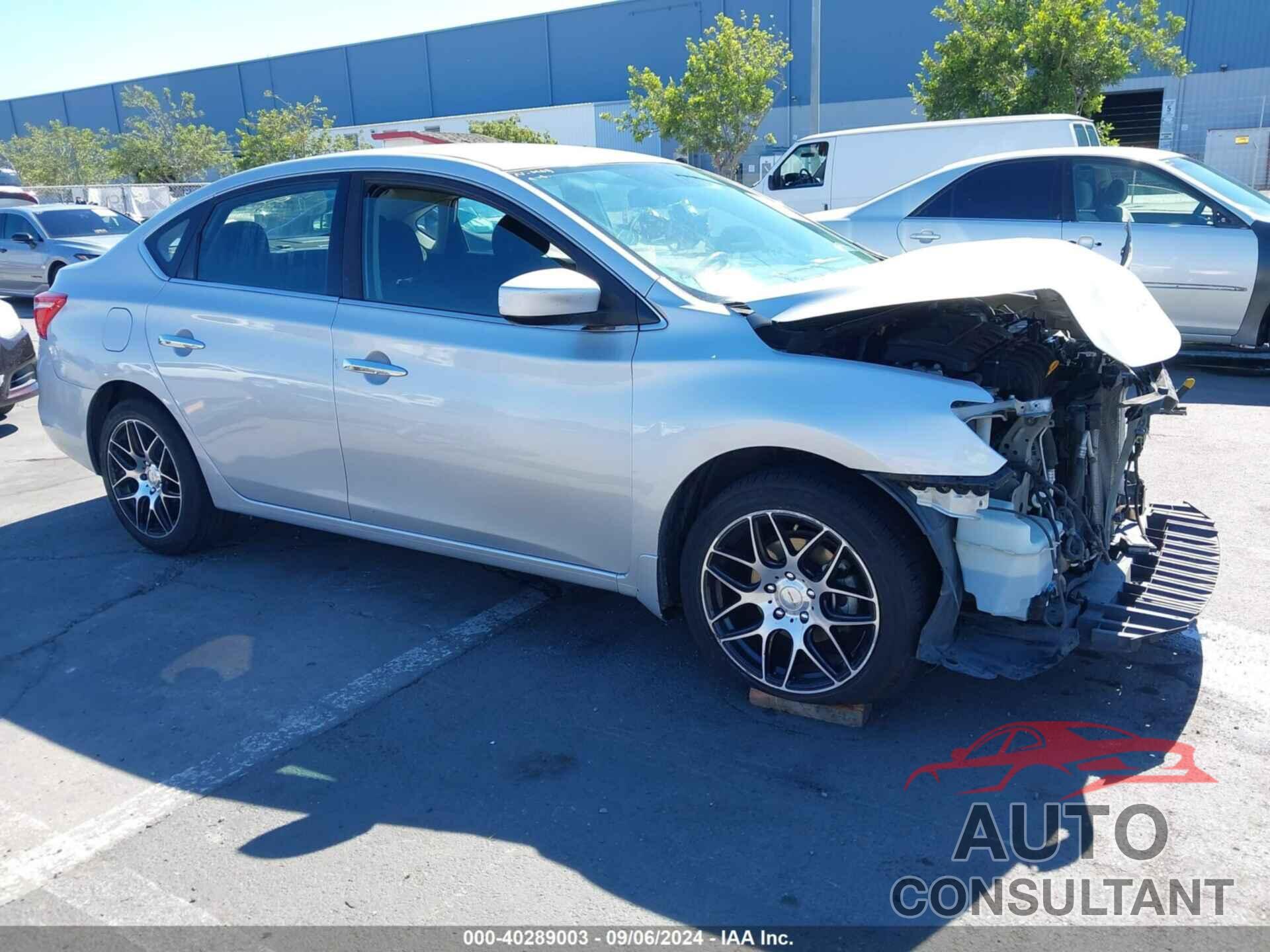 NISSAN SENTRA 2019 - 3N1AB7AP9KY424467