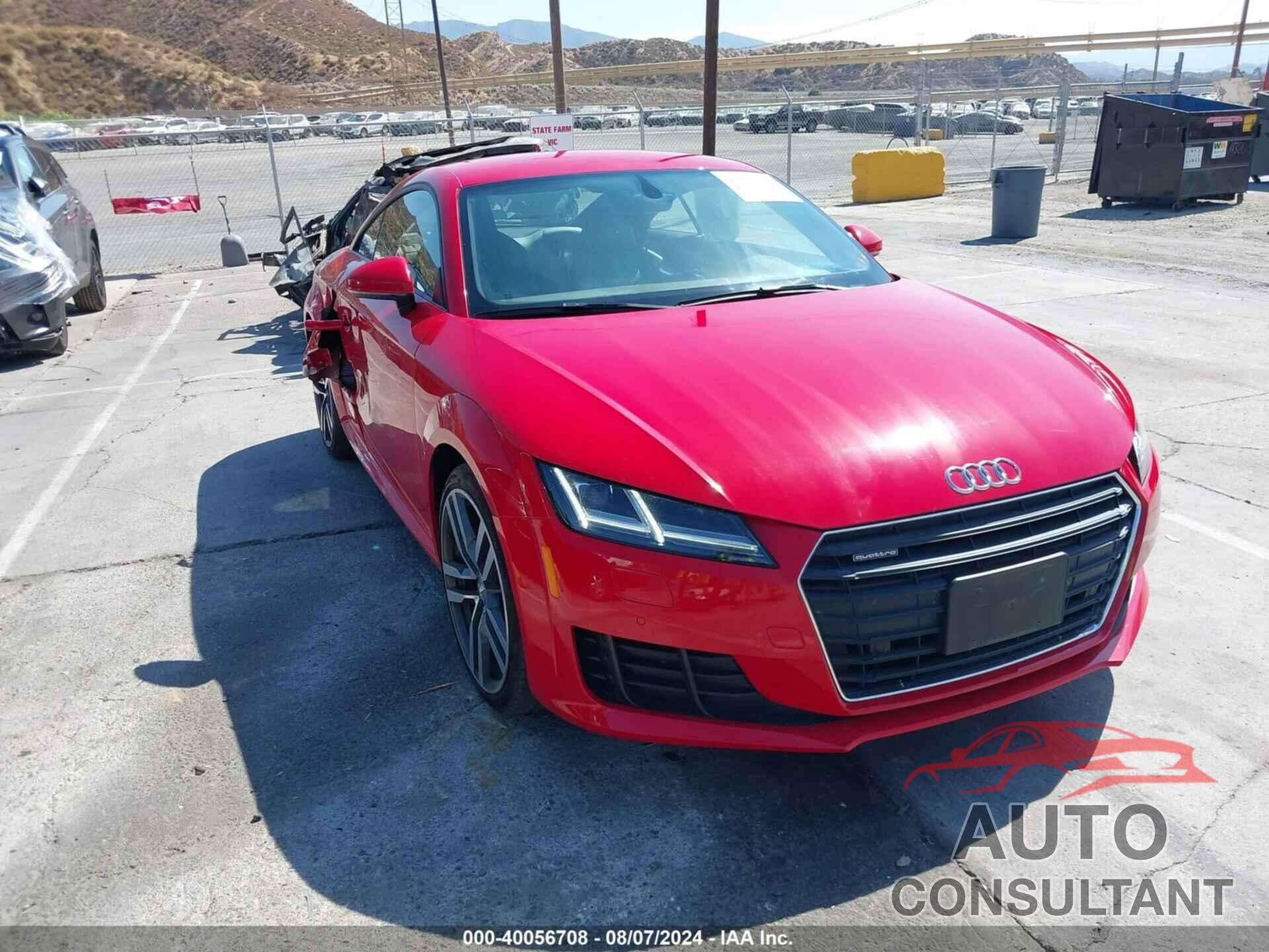 AUDI TT 2017 - TRUC5AFVXH1011879