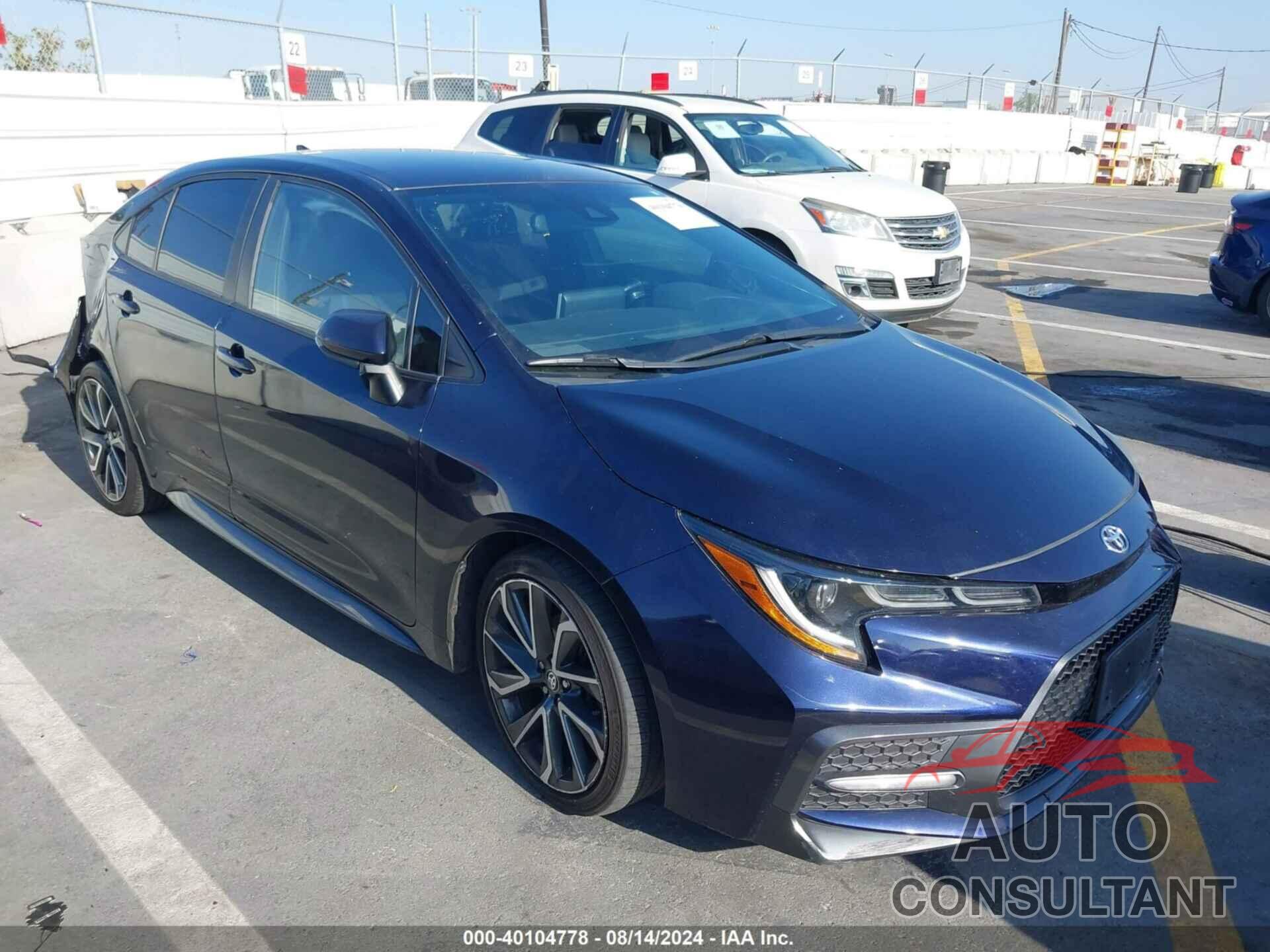 TOYOTA COROLLA 2020 - 5YFS4RCE0LP054210