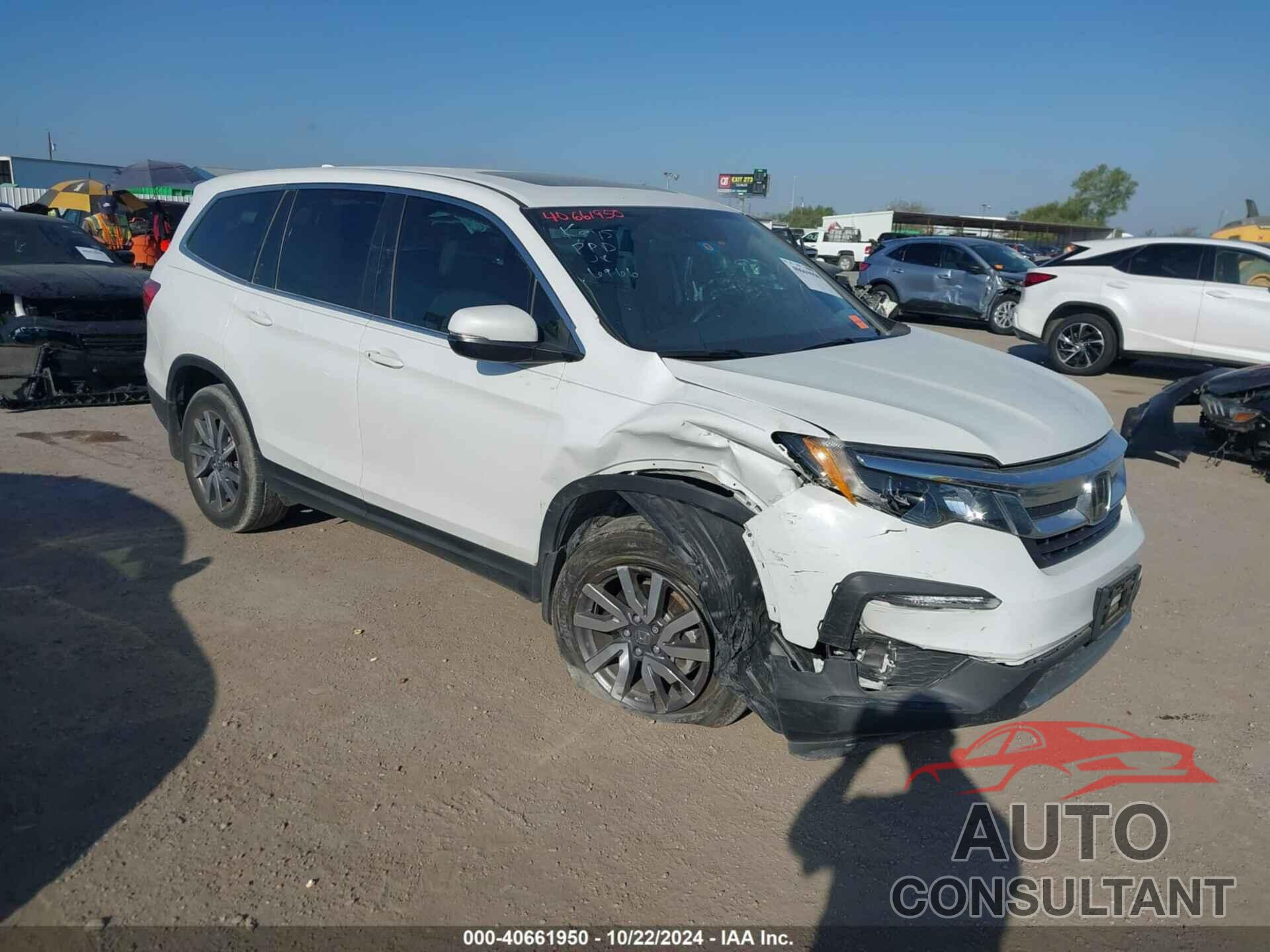 HONDA PILOT 2022 - 5FNYF5H53NB036966