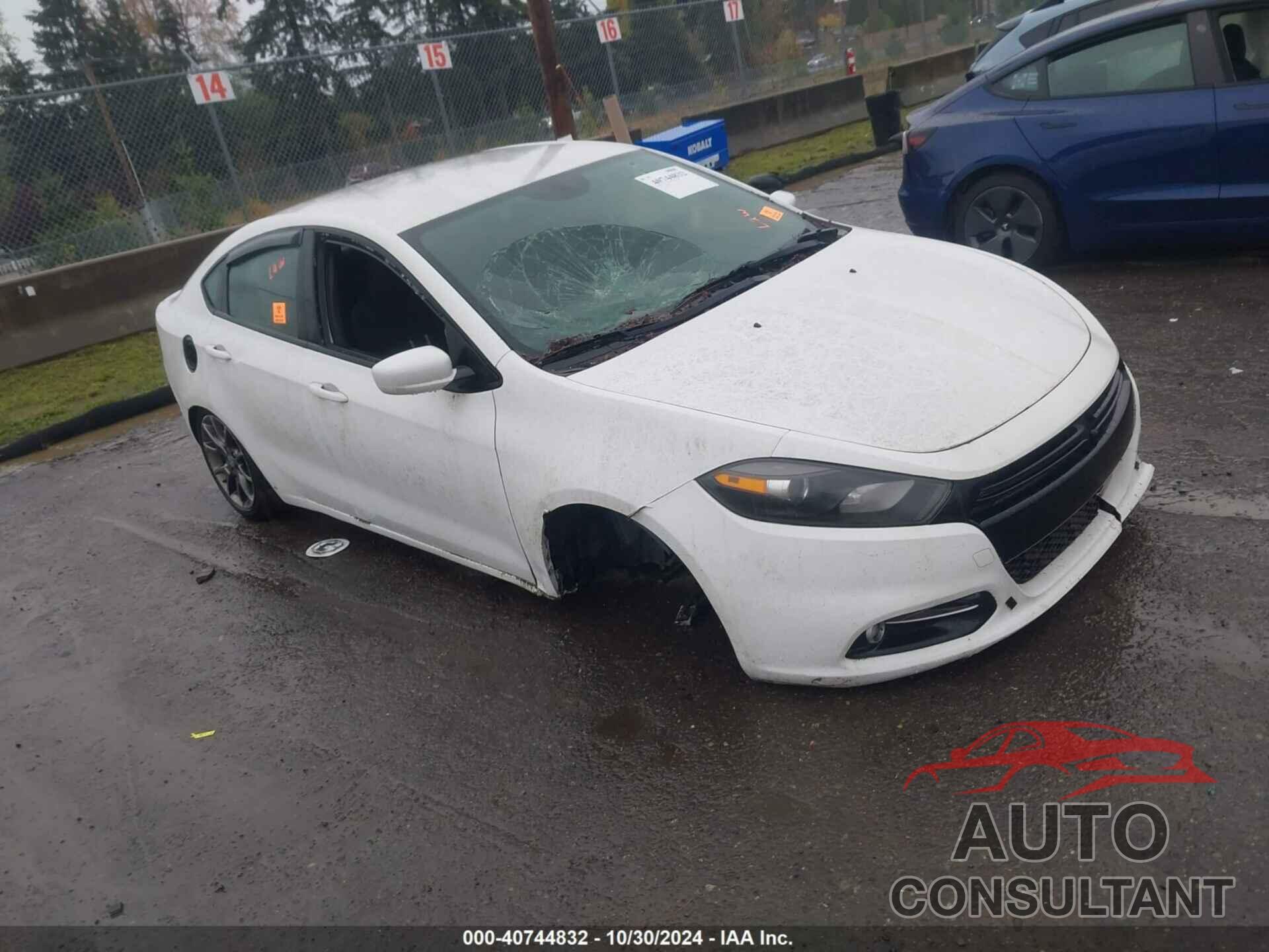 DODGE DART 2014 - 1C3CDFBB4ED667953