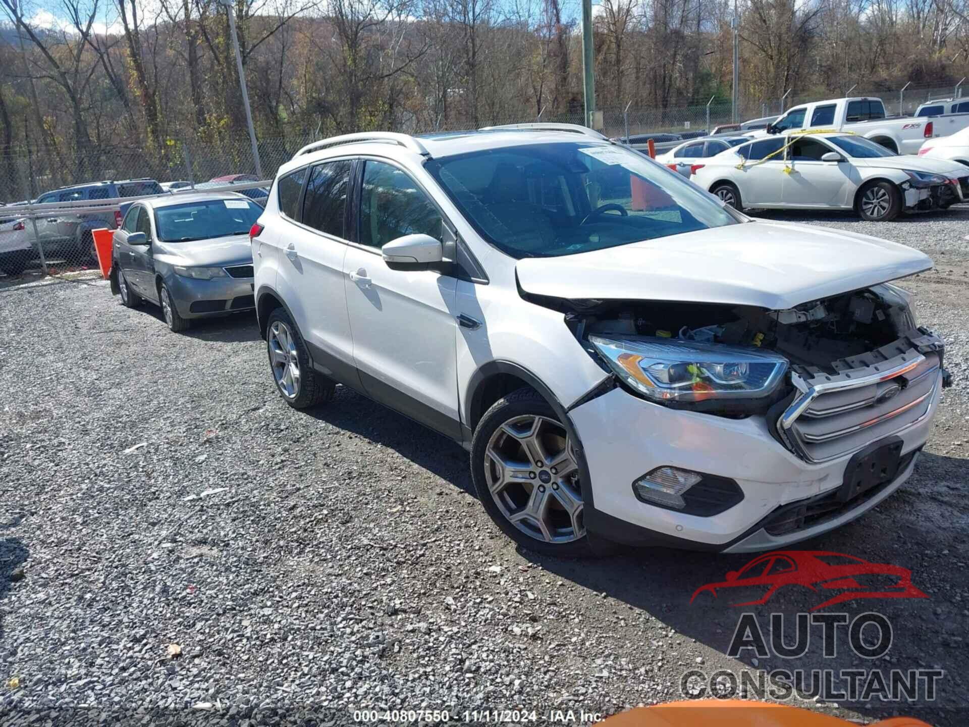 FORD ESCAPE 2019 - 1FMCU9J99KUA30737