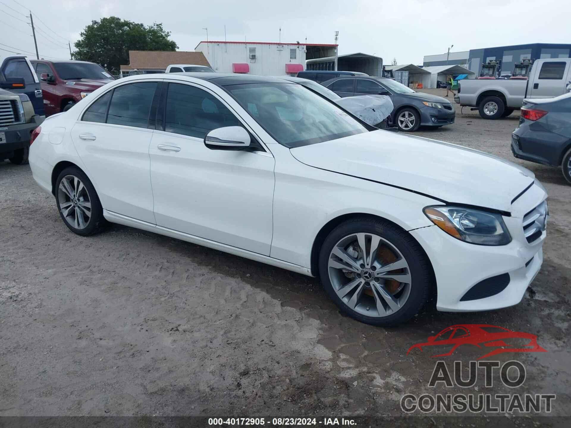 MERCEDES-BENZ C 300 2018 - WDDWF4JB8JR332240