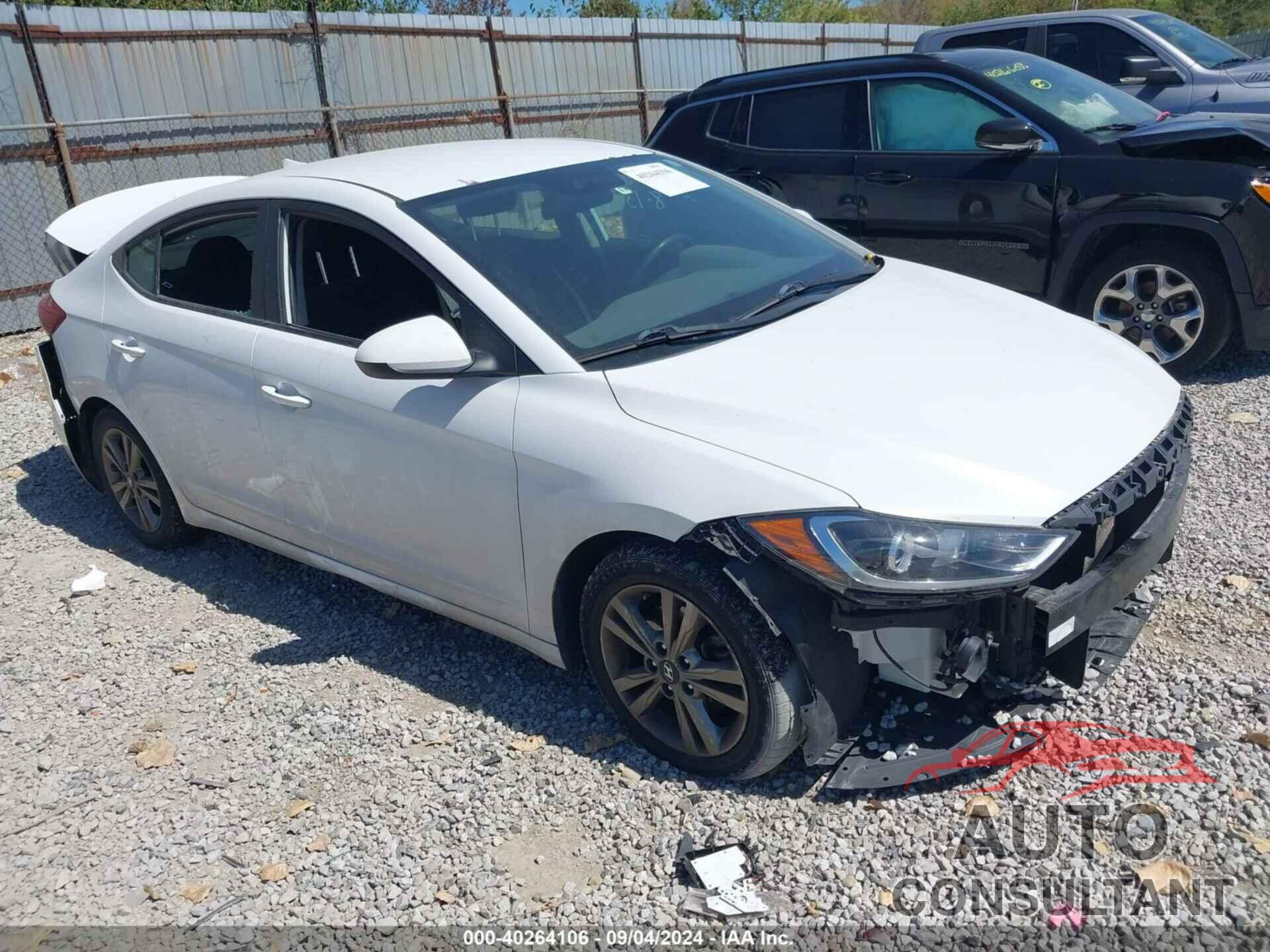 HYUNDAI ELANTRA 2018 - 5NPD84LF5JH339908