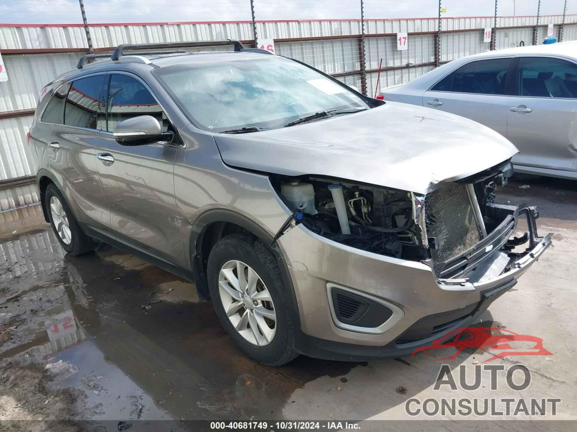 KIA SORENTO 2018 - 5XYPG4A38JG426234