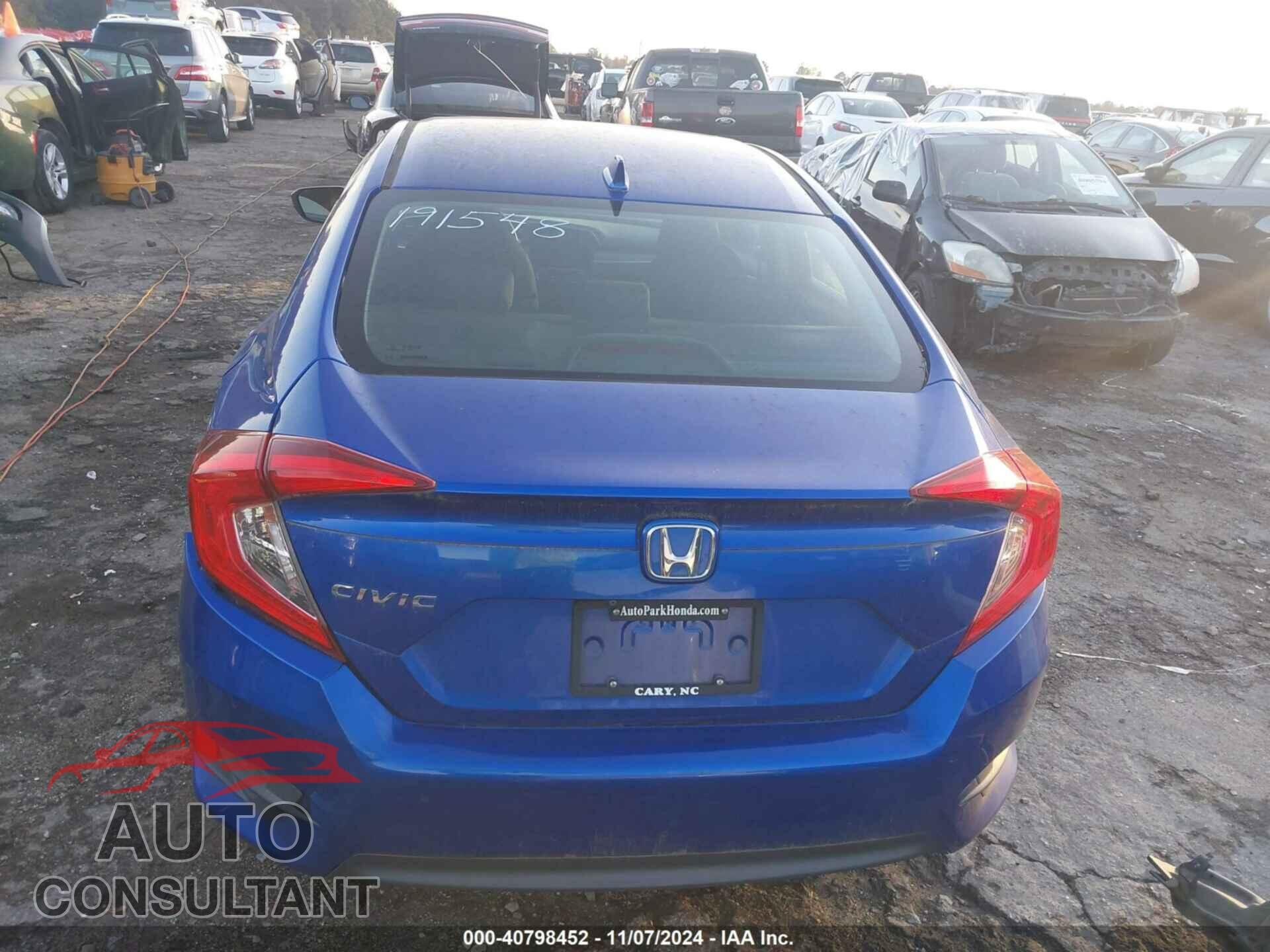 HONDA CIVIC 2017 - 19XFC2F76HE021875