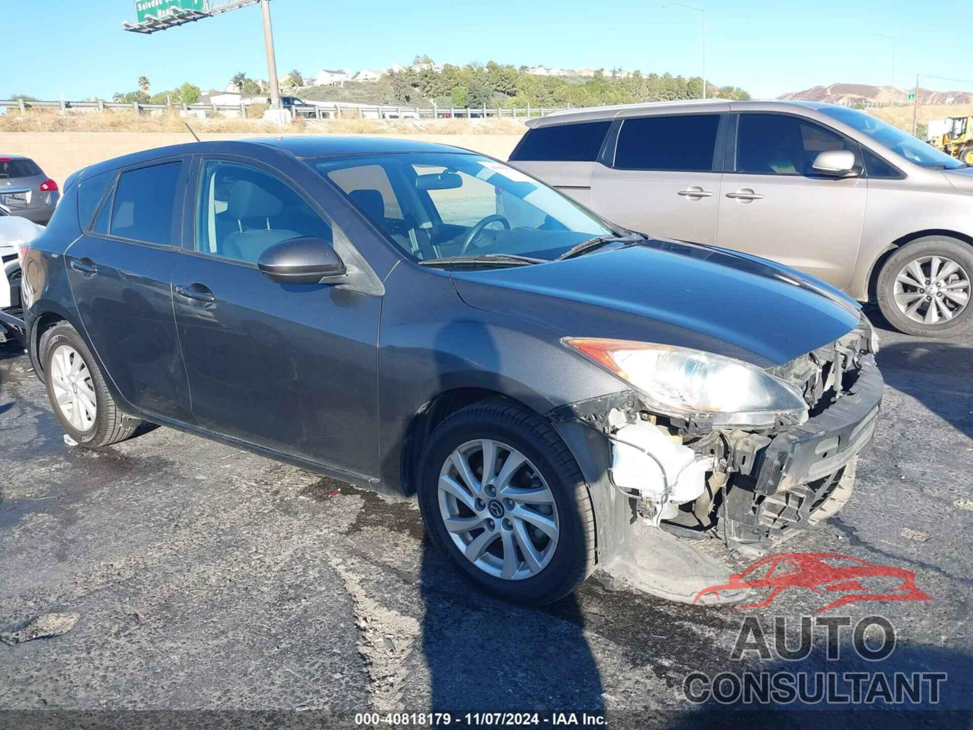 MAZDA MAZDA3 2013 - JM1BL1LPXD1814025