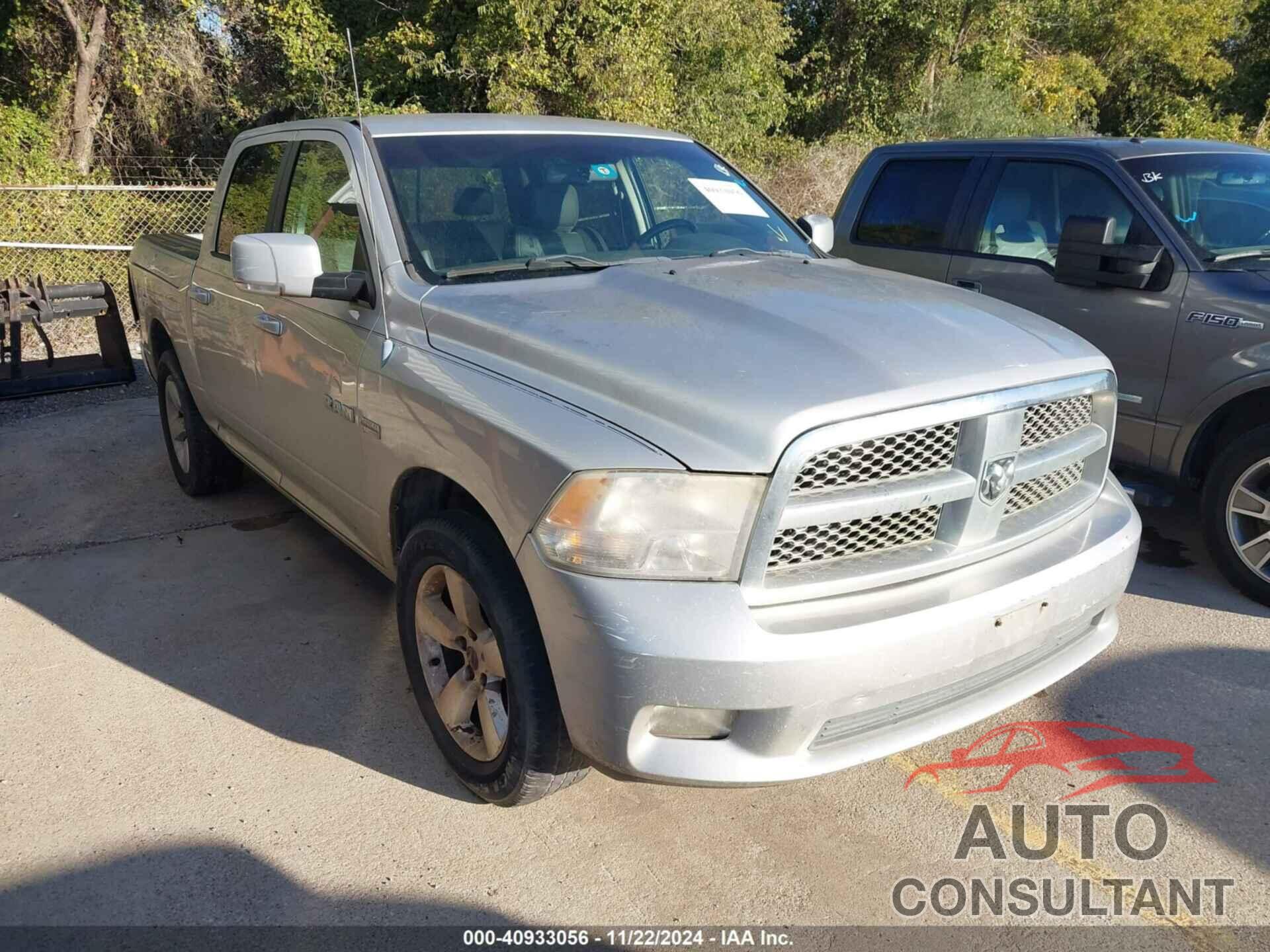 DODGE RAM 1500 2009 - 1D3HB13T99J514677