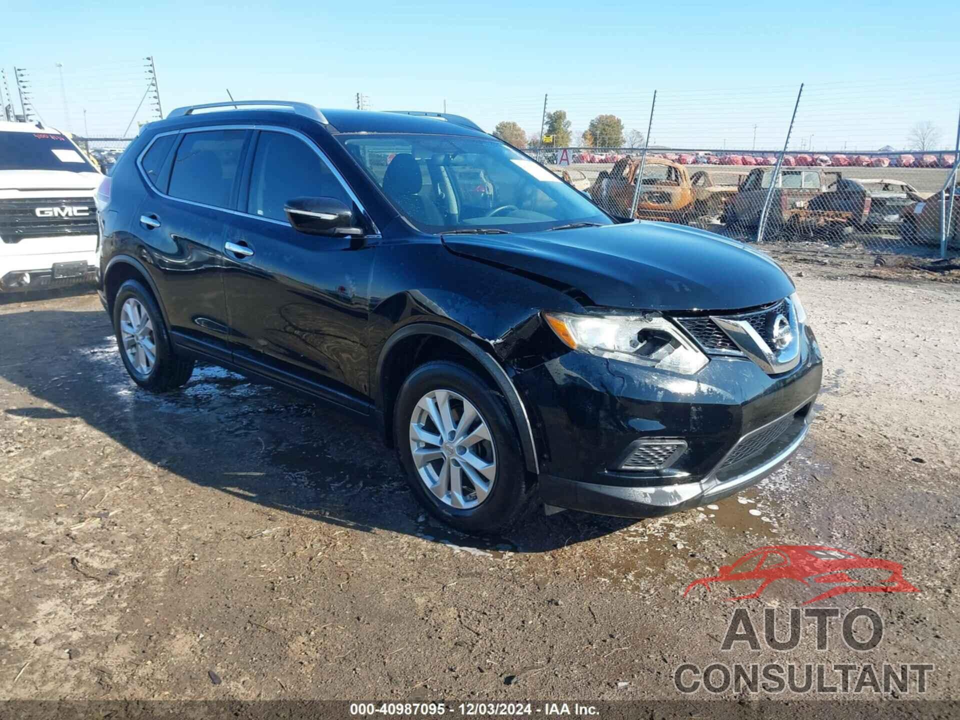 NISSAN ROGUE 2015 - KNMAT2MV9FP524597