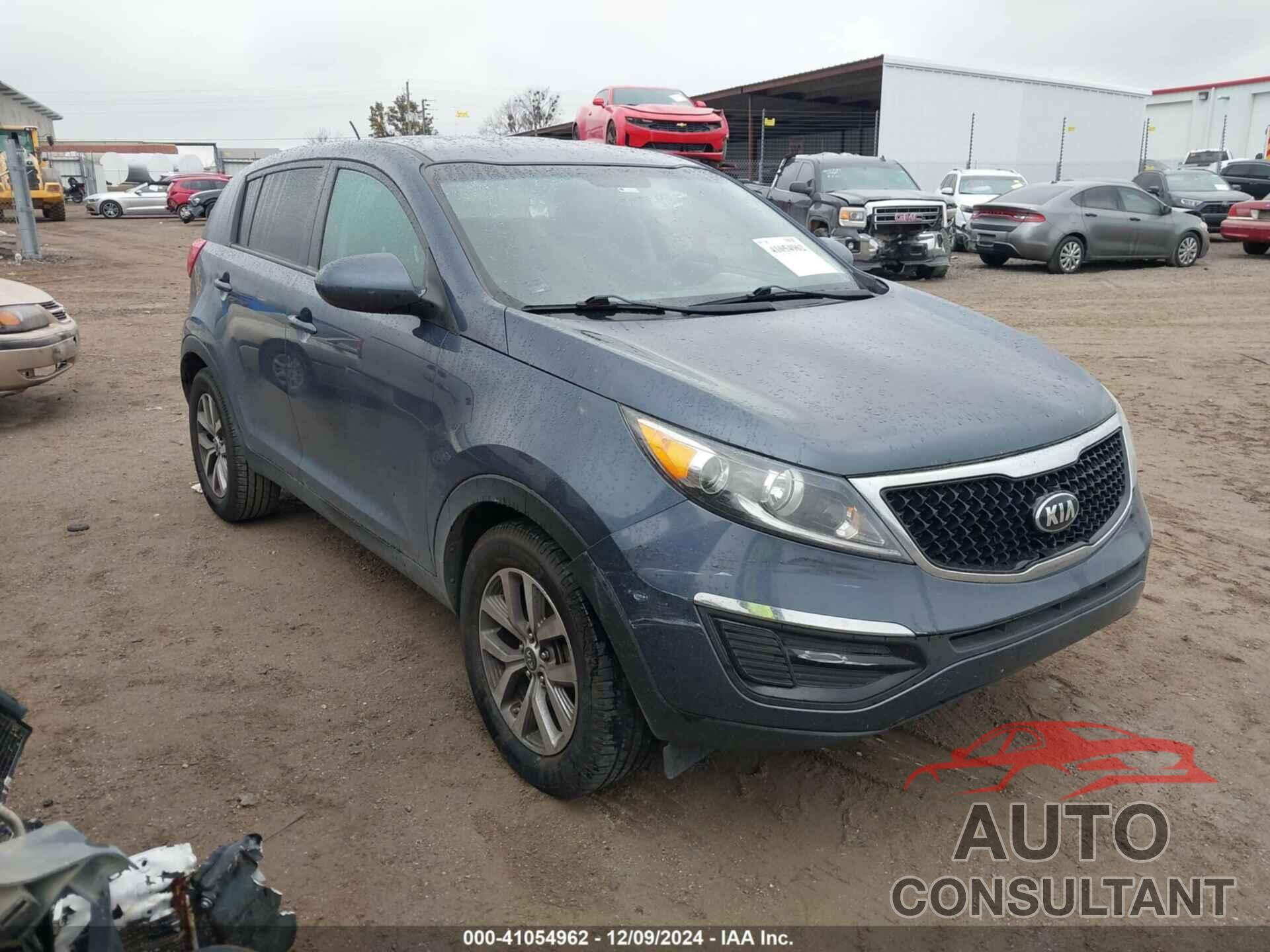 KIA SPORTAGE 2016 - KNDPB3AC9G7865215