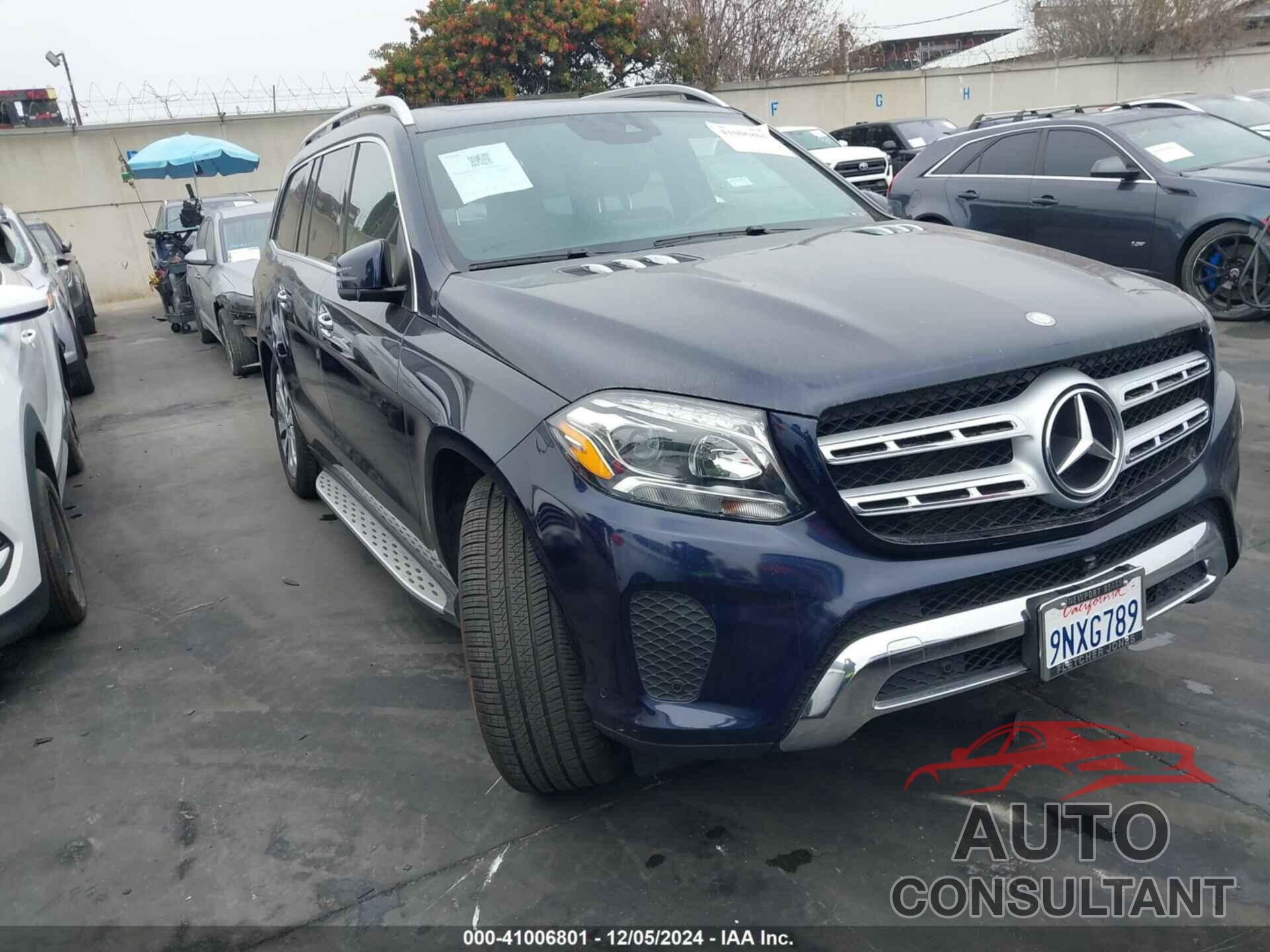 MERCEDES-BENZ GLS 450 2017 - 4JGDF6EE3HA864890