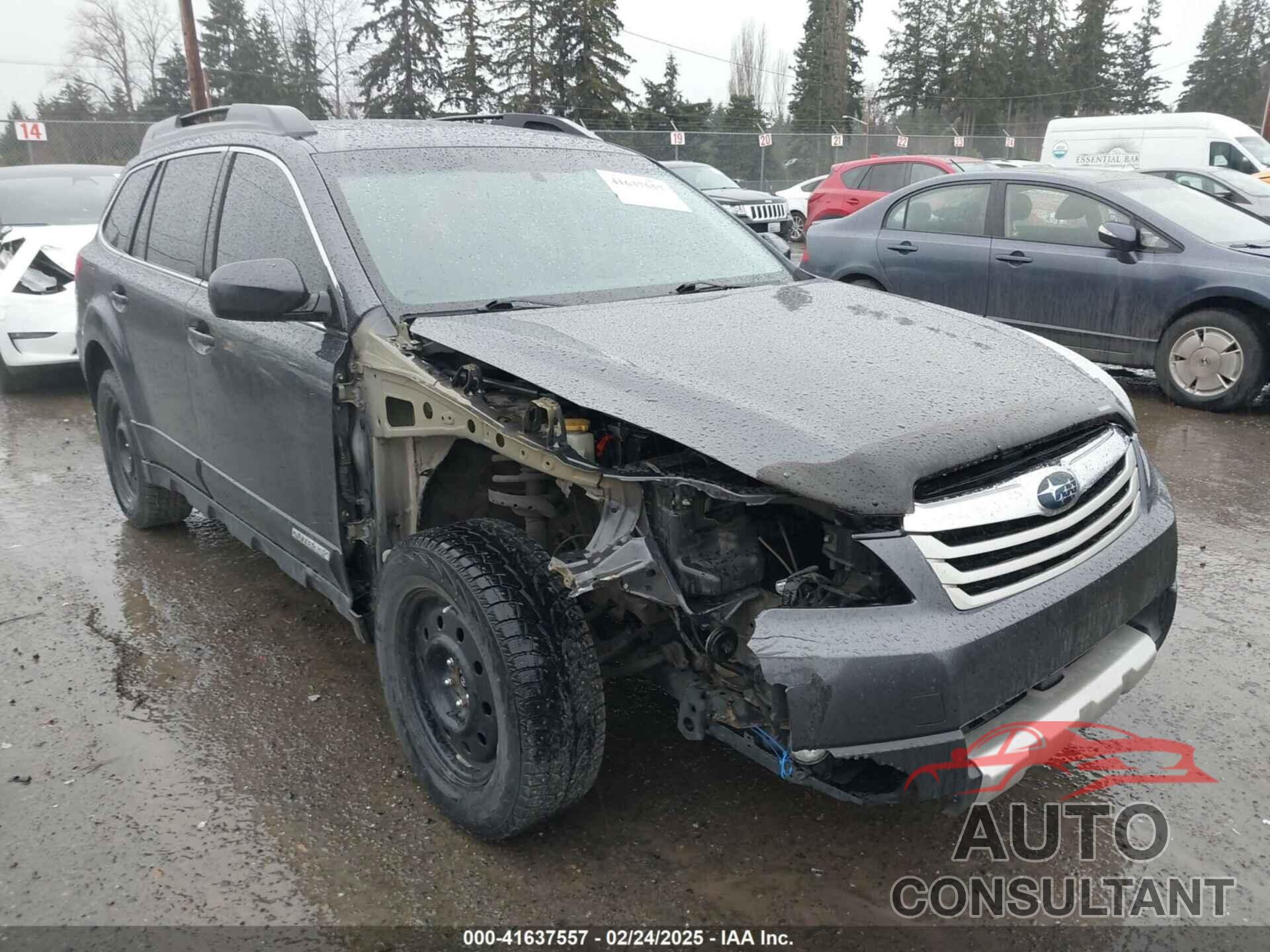 SUBARU OUTBACK 2012 - 4S4BRBKC6C3285397