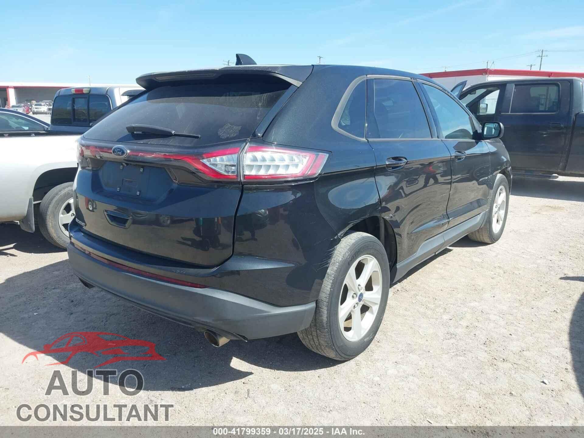 FORD EDGE 2015 - 2FMTK3G80FBC33240